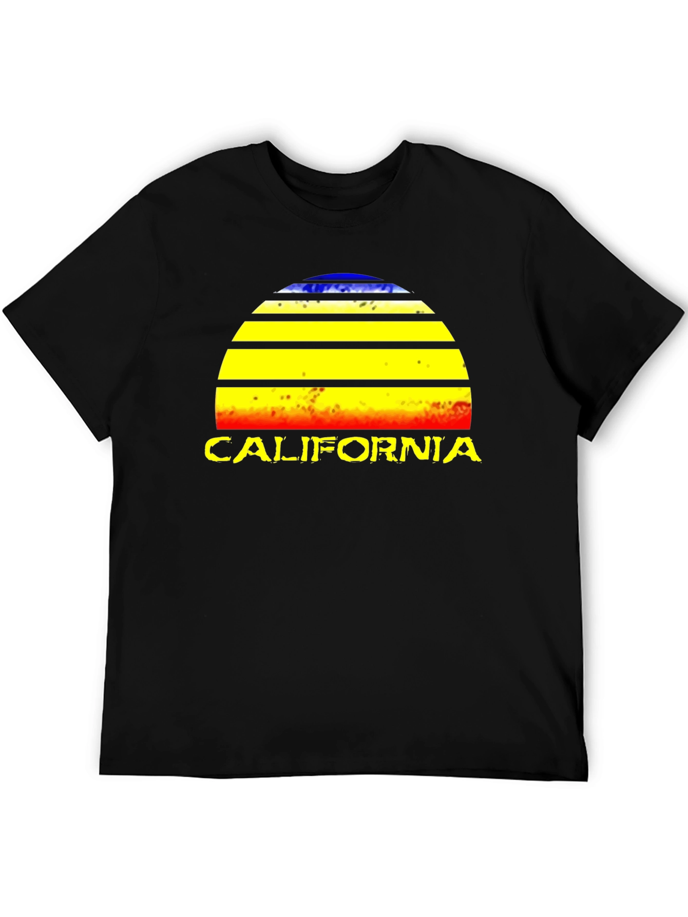California Sunset Graphic T-Shirt - Retro Style Tee