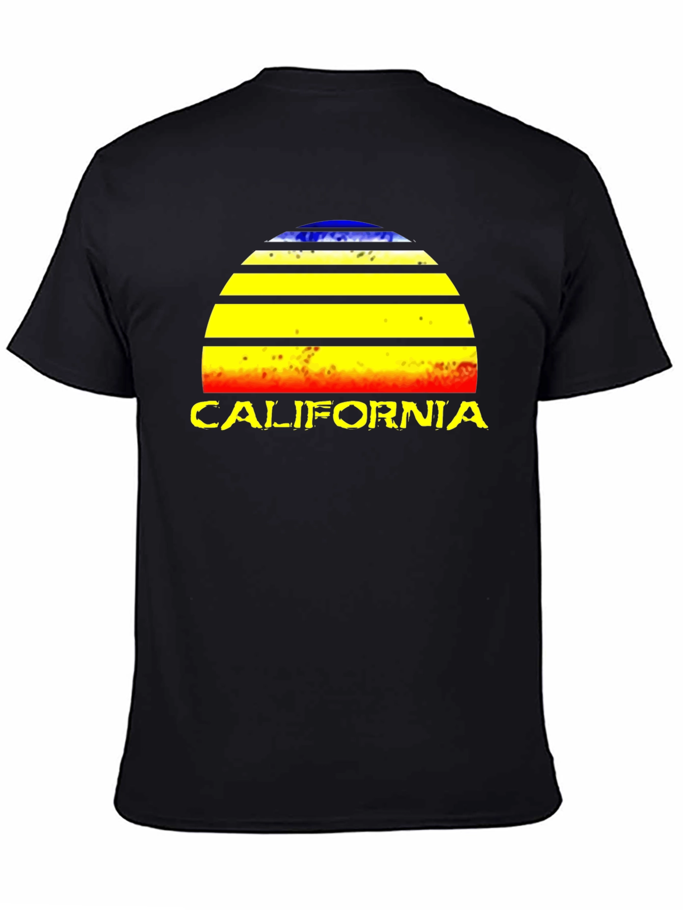 California Sunset Graphic T-Shirt - Retro Style Tee