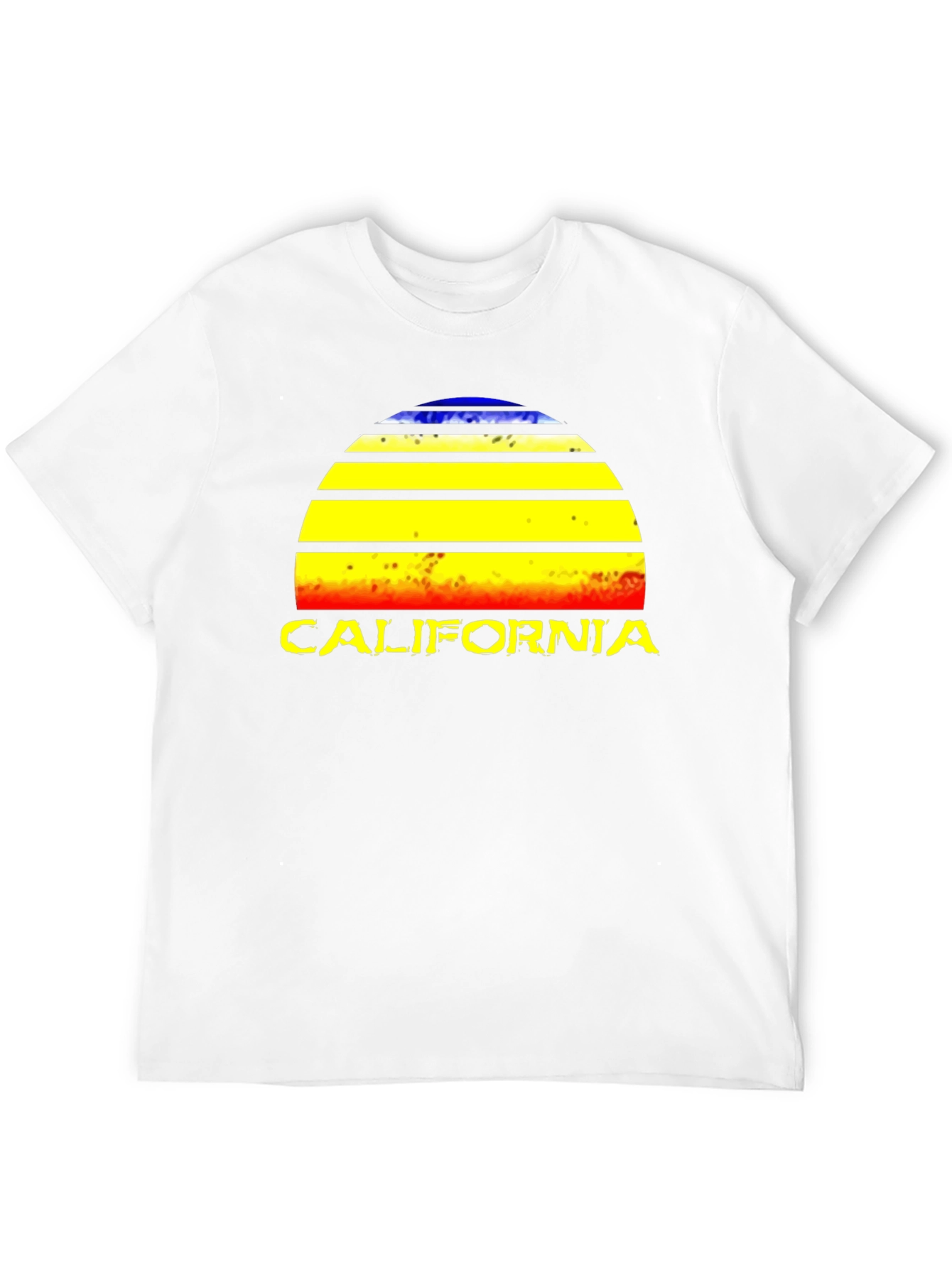 California Sunset Graphic T-Shirt - Retro Style Tee