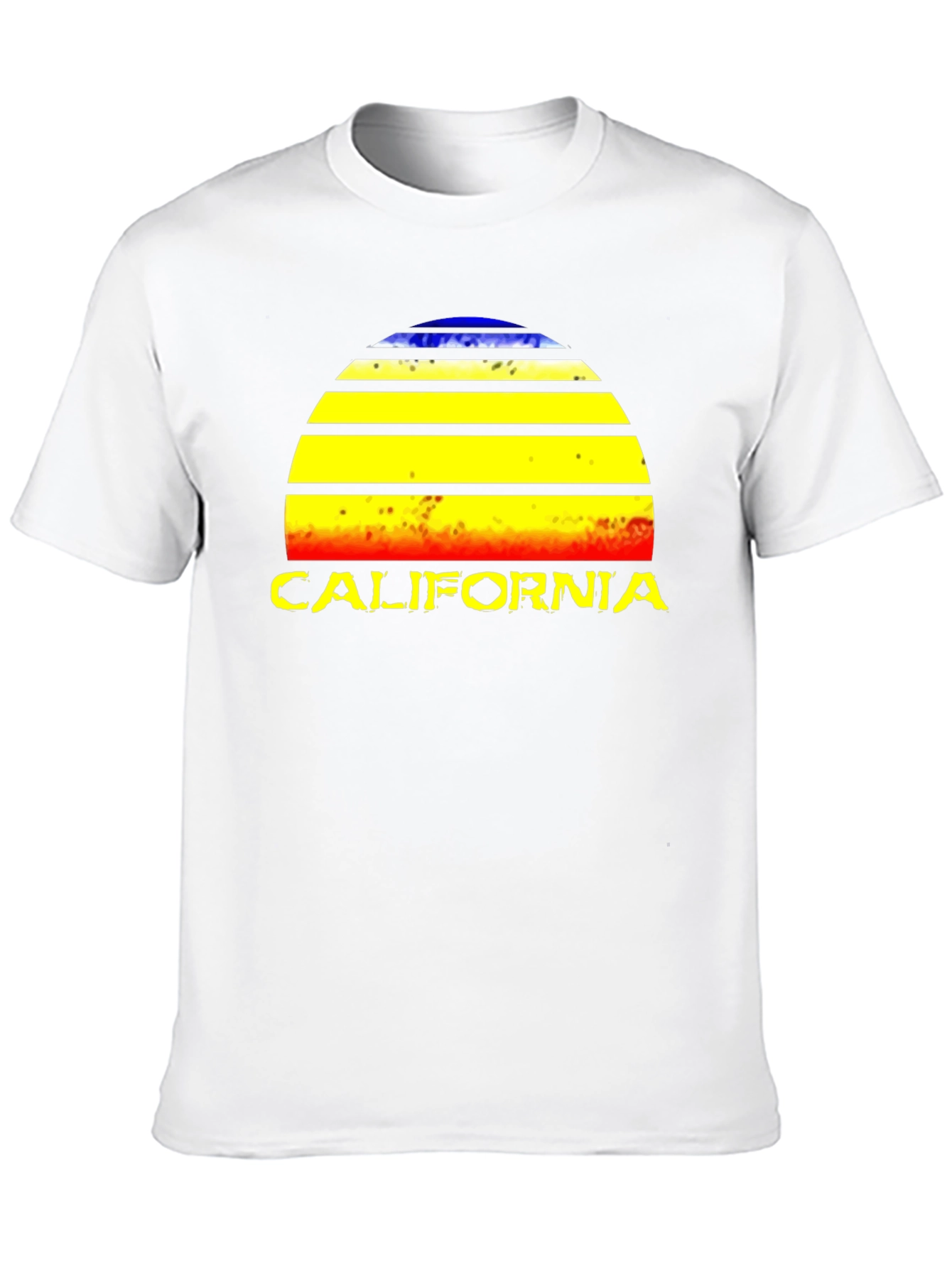 California Sunset Graphic T-Shirt - Retro Style Tee