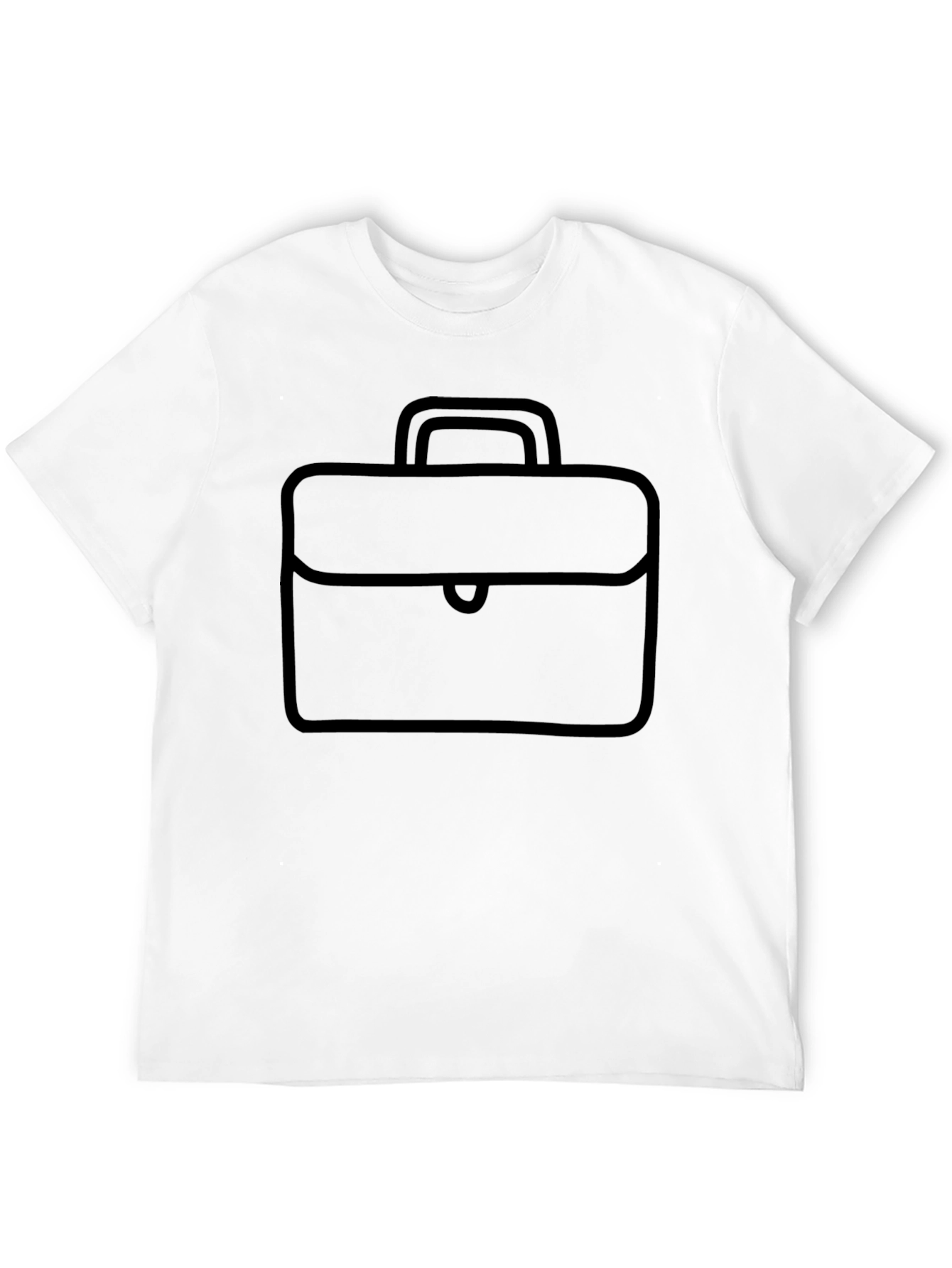 Briefcase Graphic Tee - Stylish & Functional