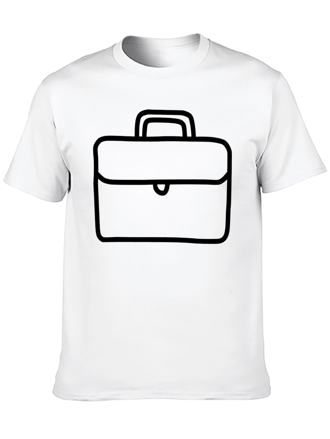 Briefcase Graphic Tee - Stylish & Functional