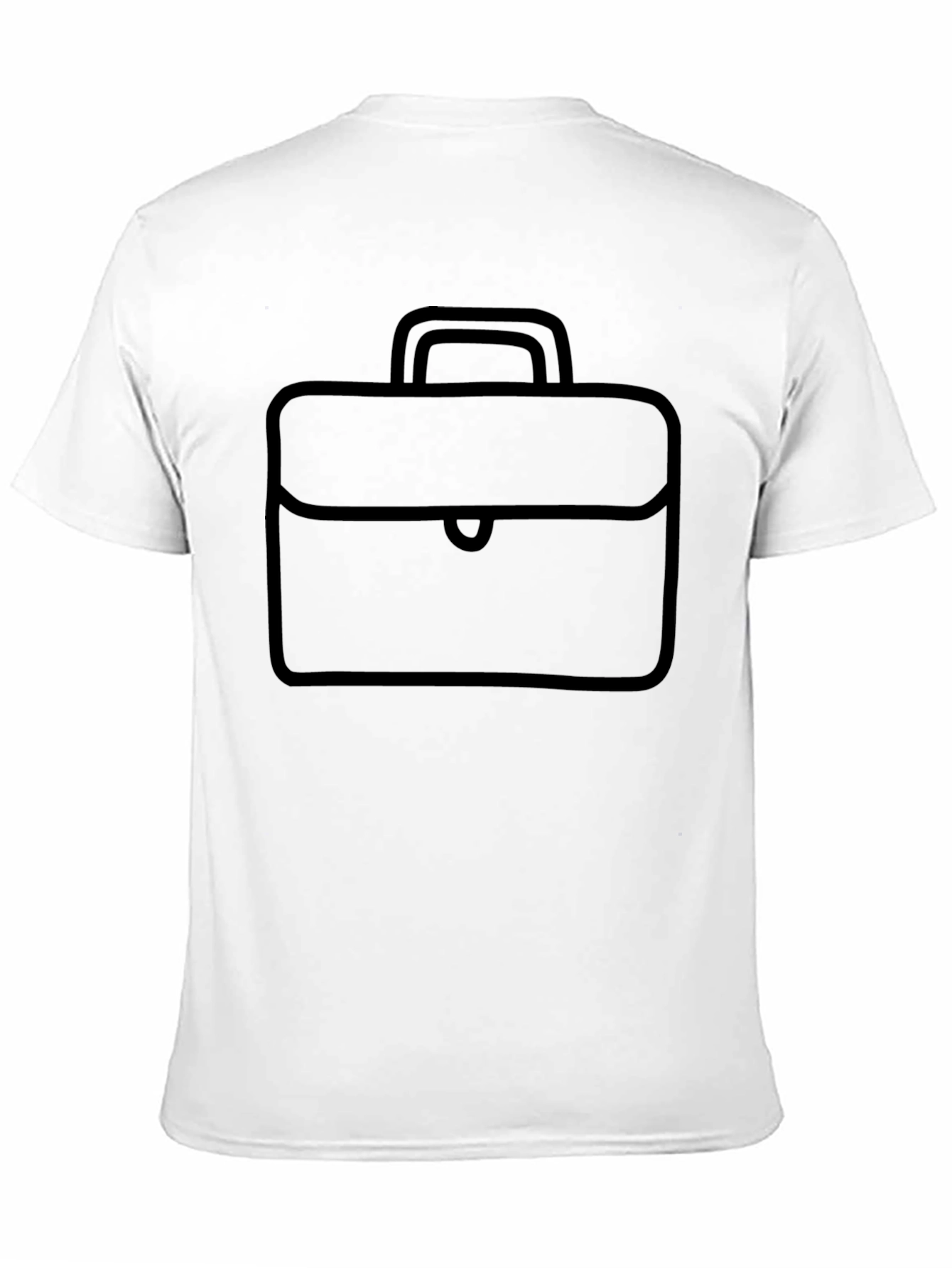 Briefcase Graphic Tee - Stylish & Functional