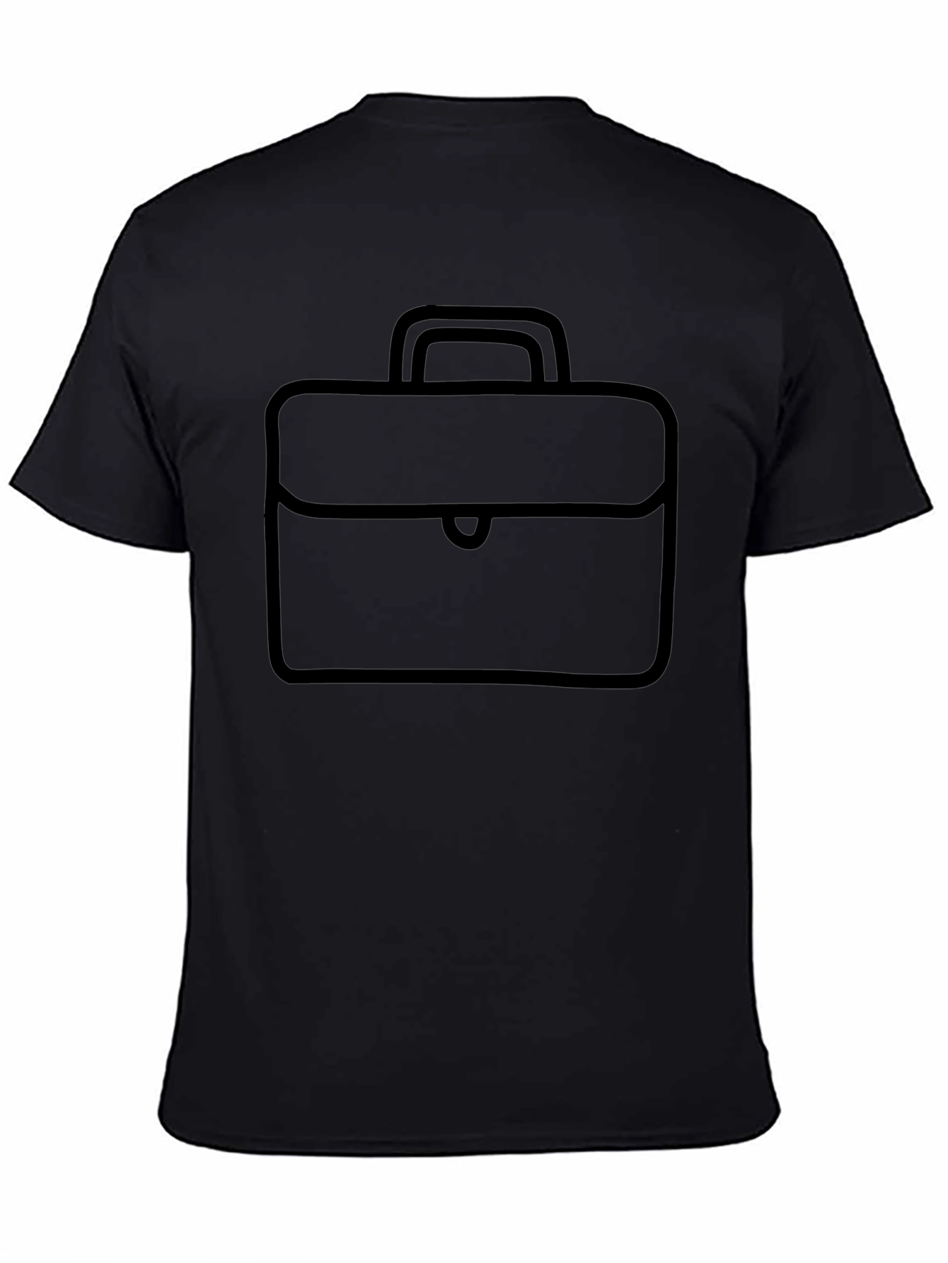 Briefcase Graphic Tee - Stylish & Functional