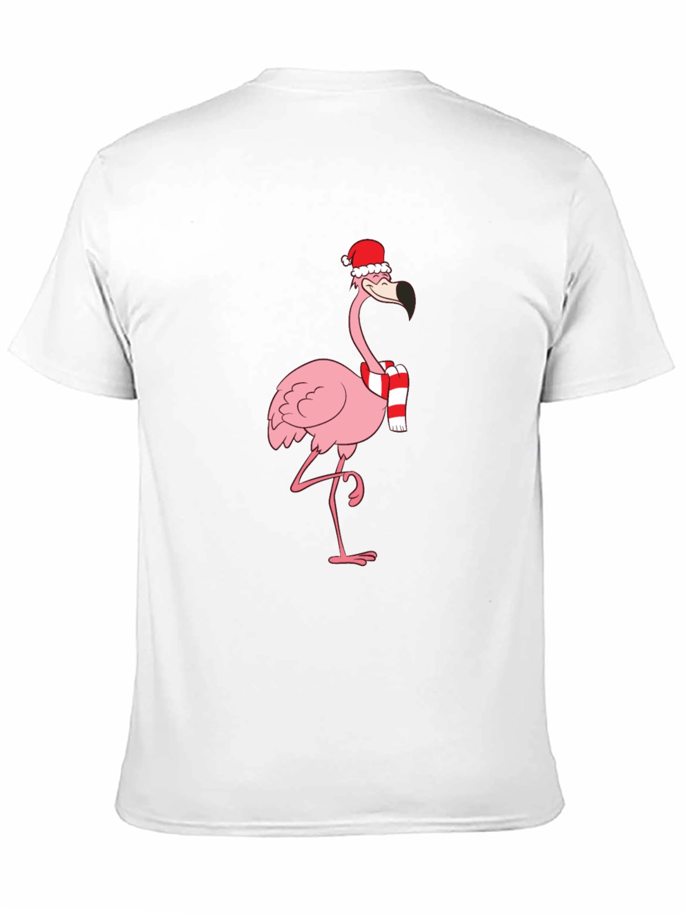 Festive Flamingo Graphic Tee