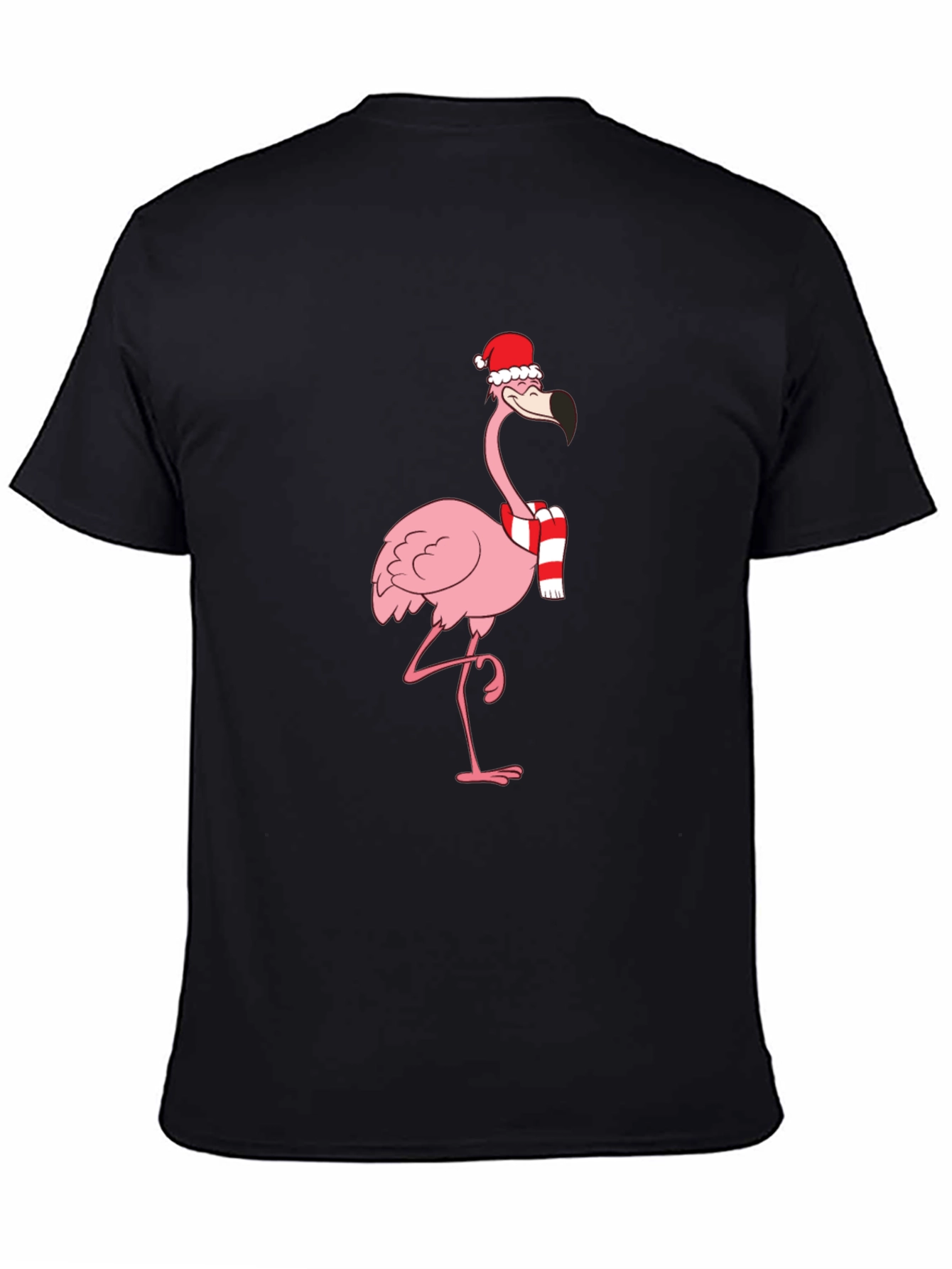 Festive Flamingo Graphic Tee