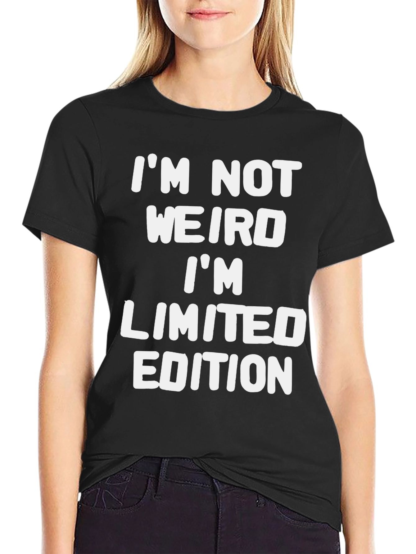 Funny Limited Edition Mens Black Graphic Tee