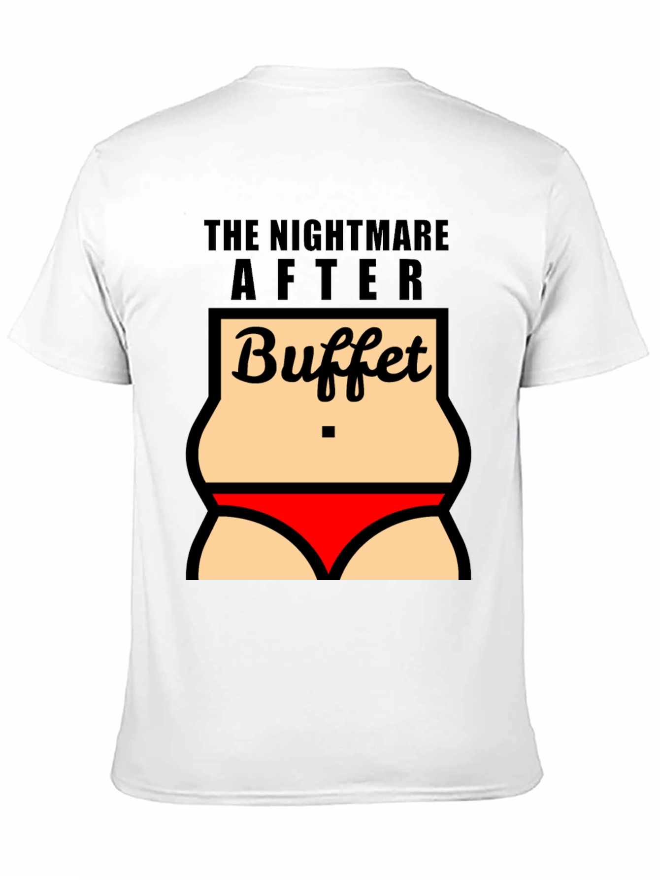 Nightmare After Buffet Graphic T-Shirt