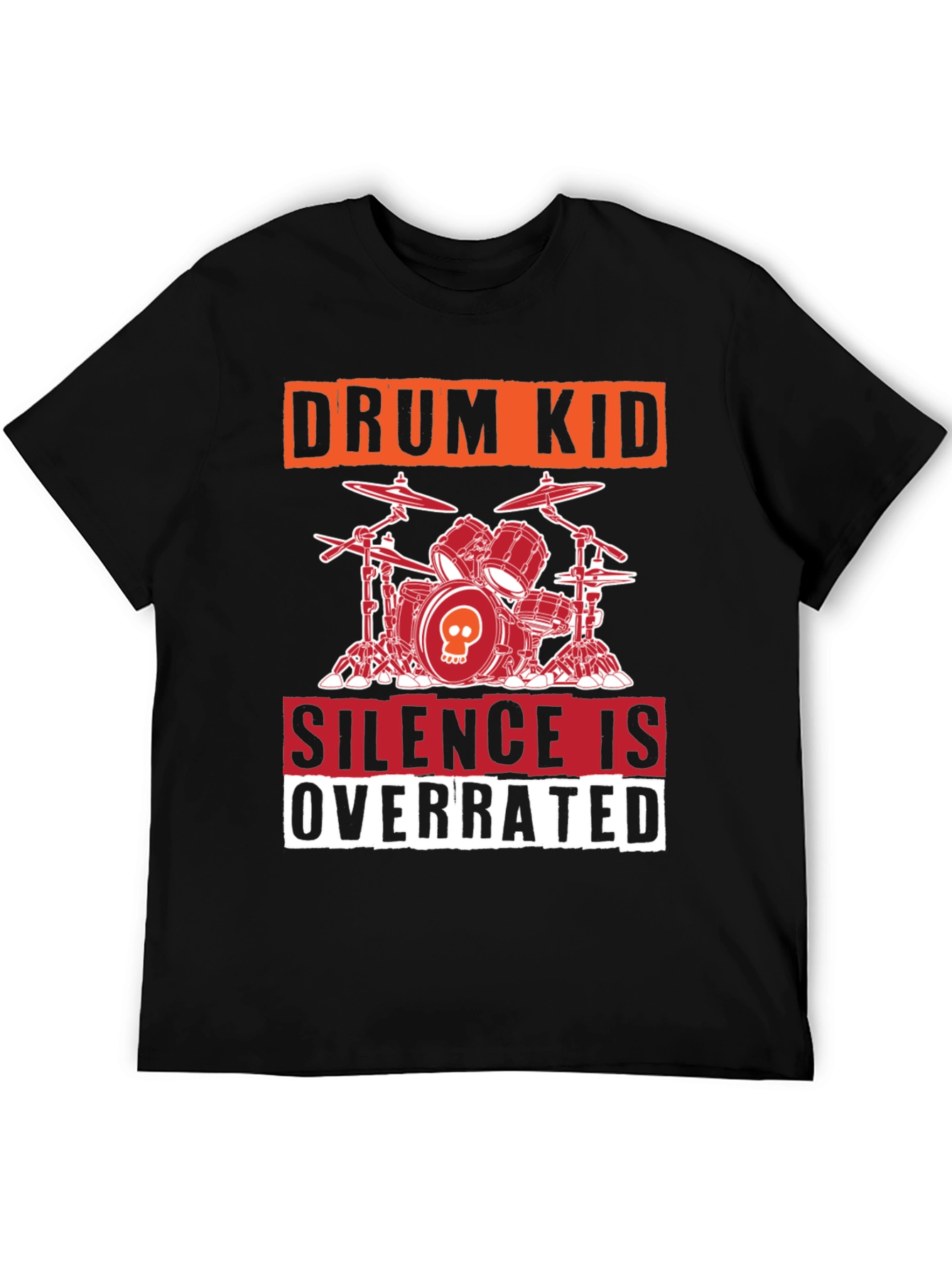 Drum Kid T-Shirt - Silence is Overrated
