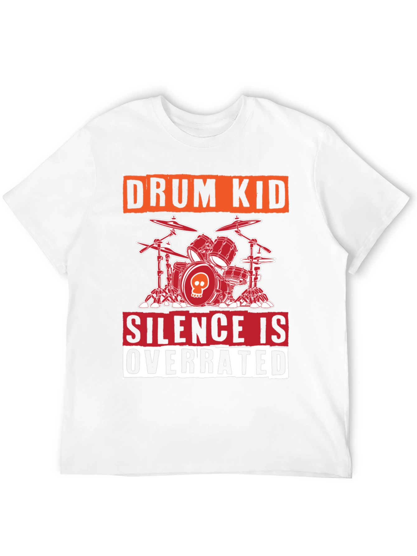 Drum Kid T-Shirt - Silence is Overrated