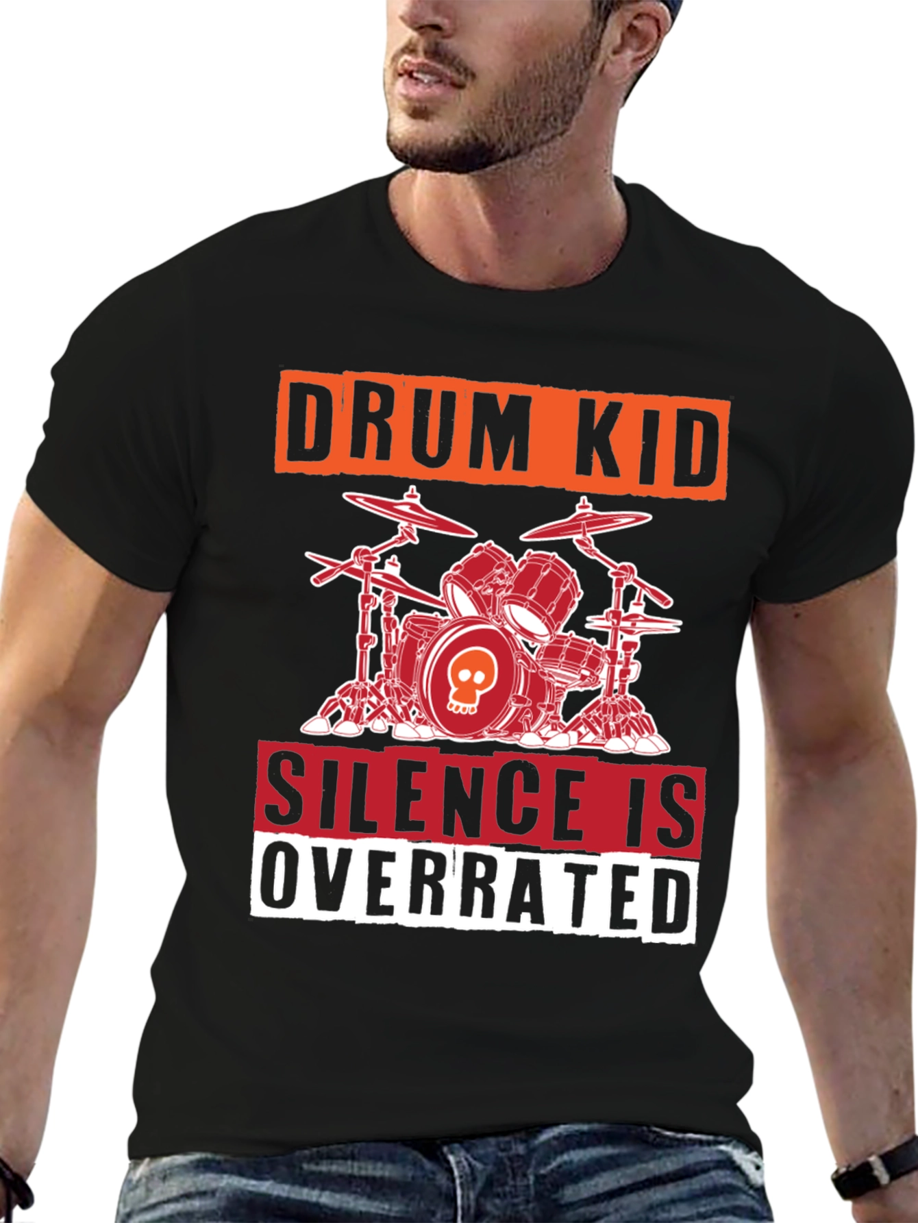 Drum Kid T-Shirt - Silence is Overrated