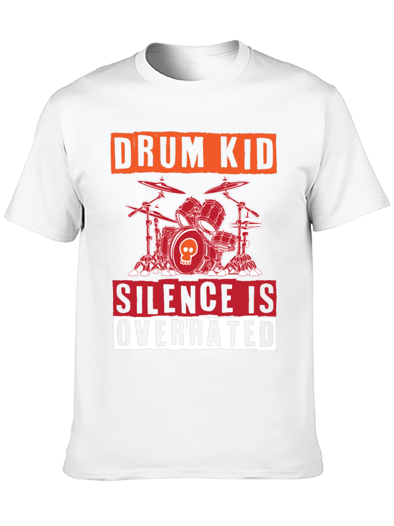 Drum Kid T-Shirt - Silence is Overrated
