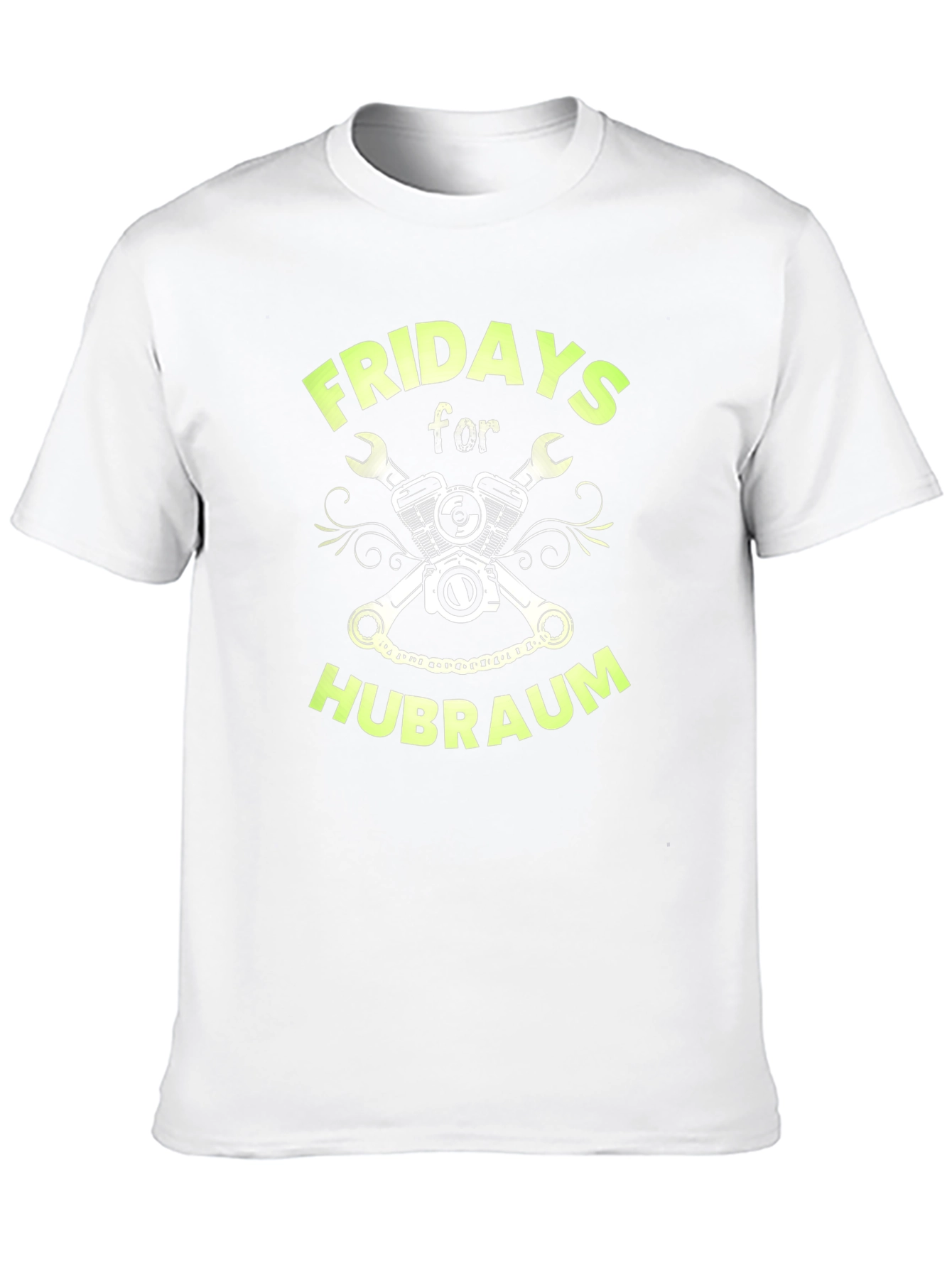 Fridays for Hubraum Graphic T-Shirt - Black