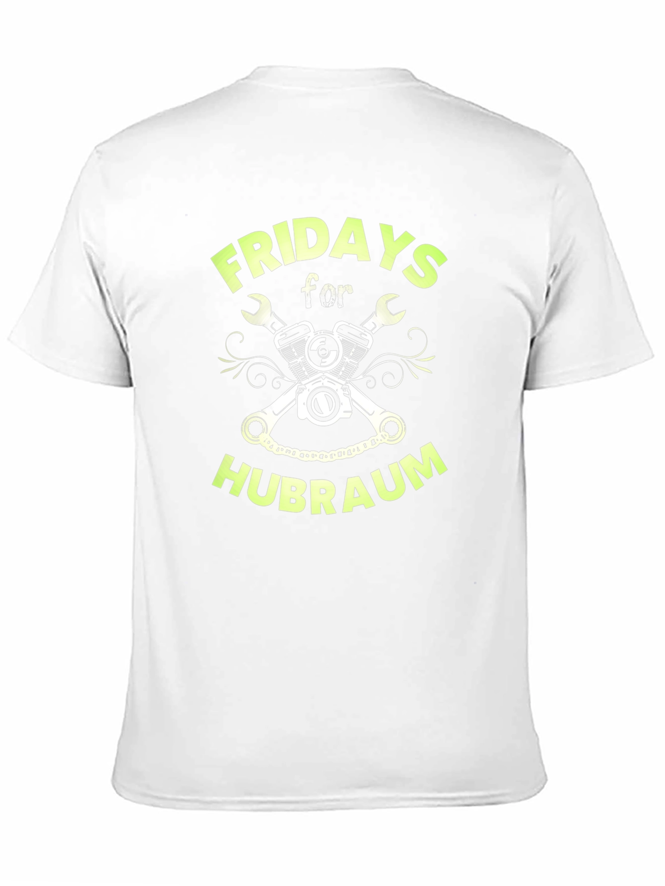 Fridays for Hubraum Graphic T-Shirt - Black