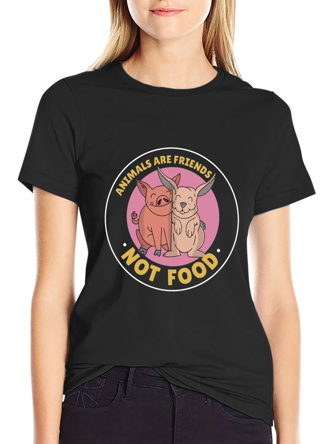 Animals are Friends Not Food T-Shirt