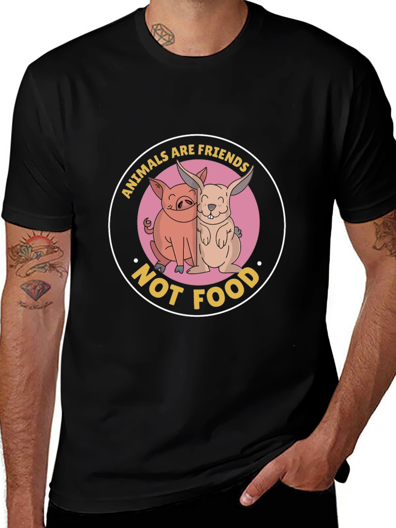 Animals are Friends Not Food T-Shirt