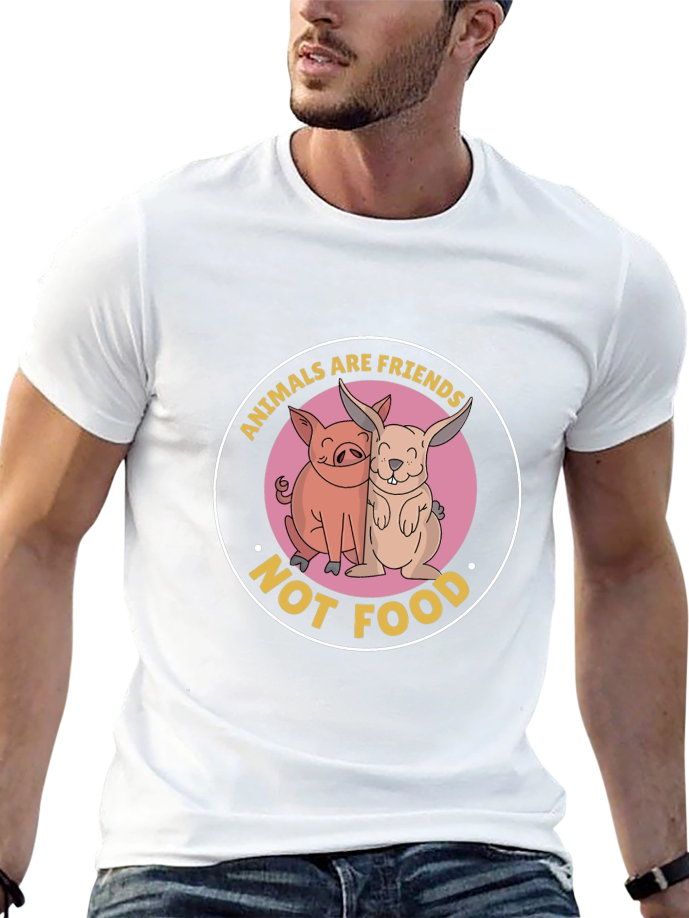 Animals are Friends Not Food T-Shirt