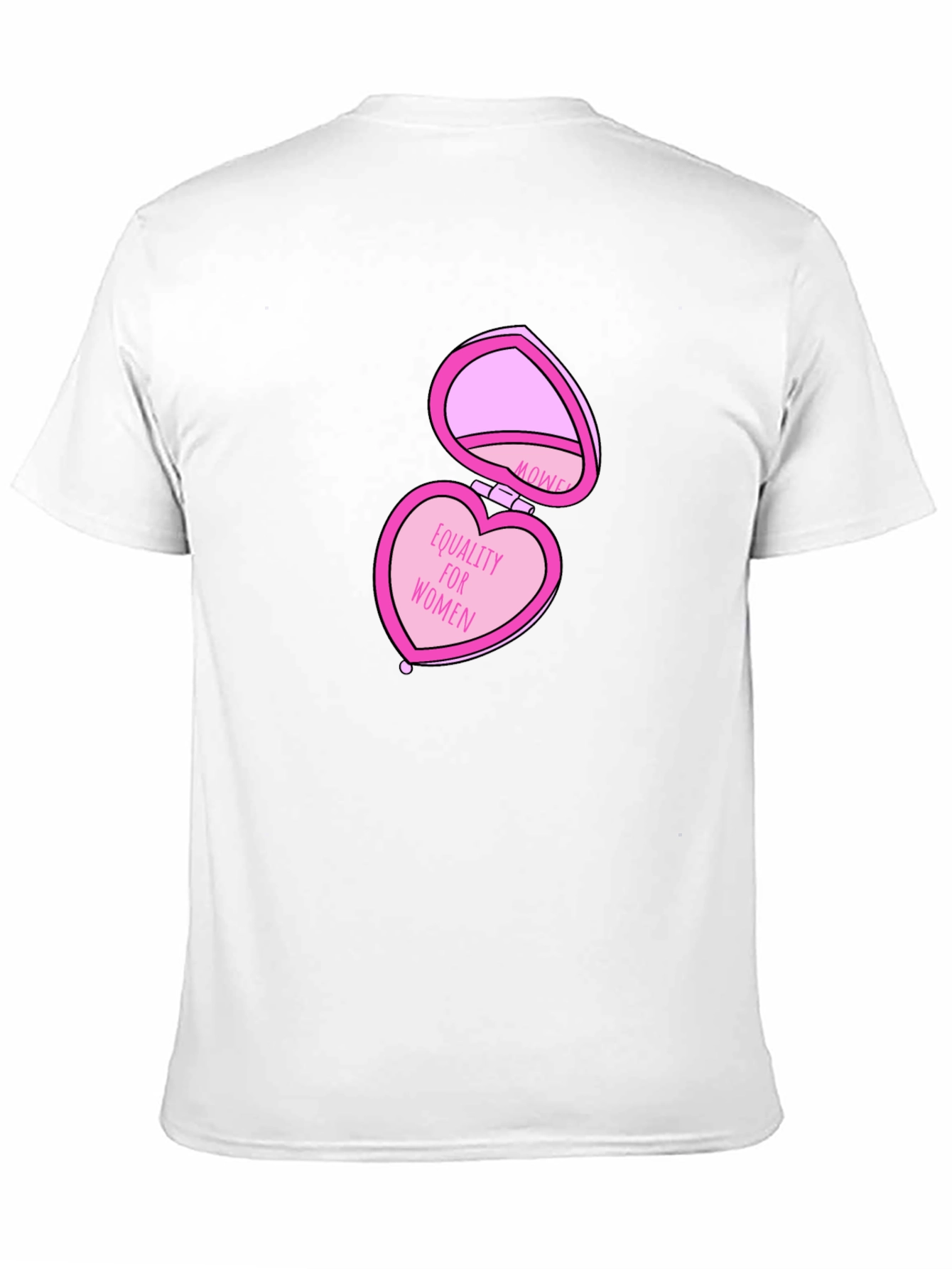 Equality For Women Heart-Shaped Locket T-Shirt