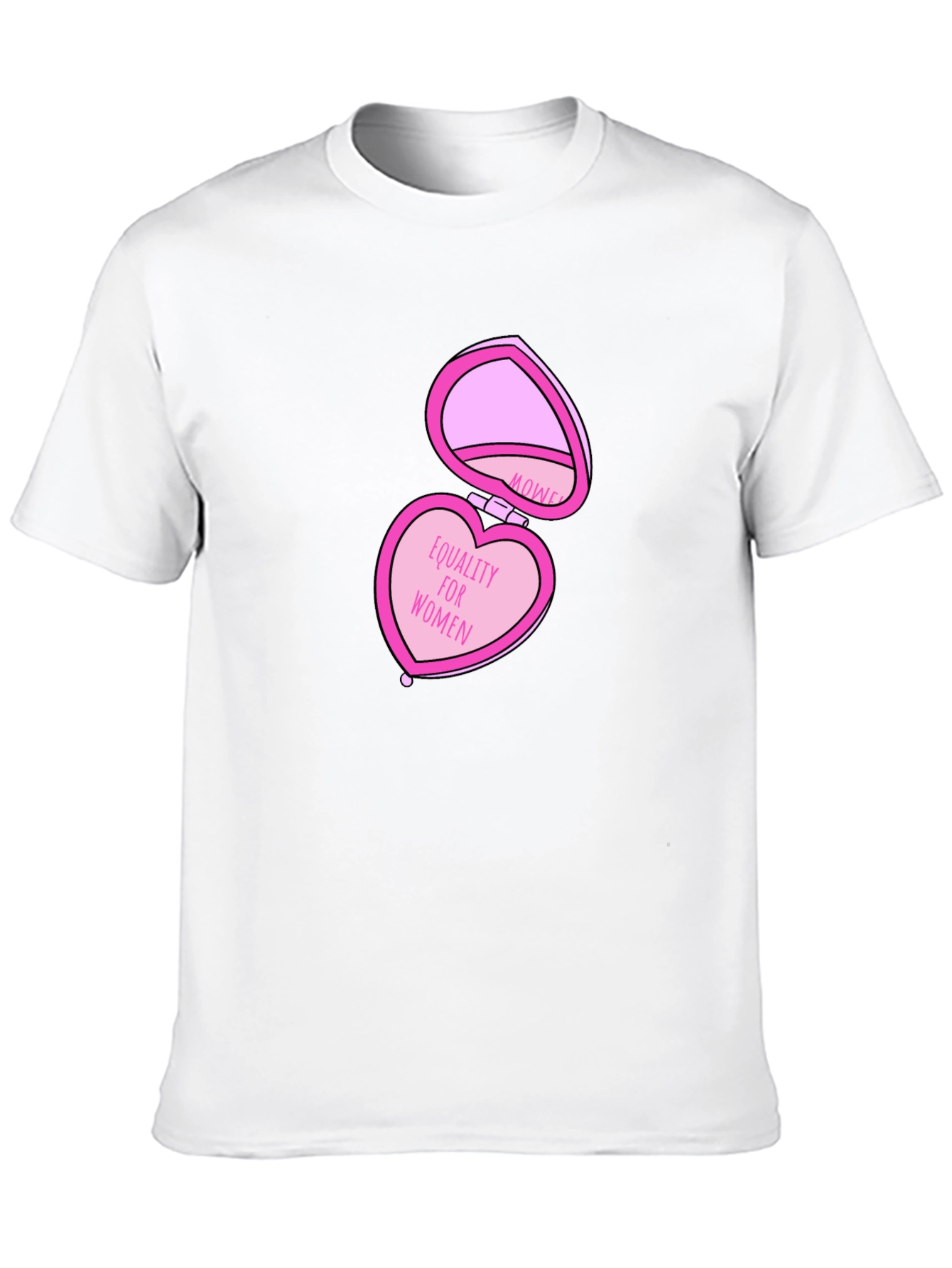 Equality For Women Heart-Shaped Locket T-Shirt
