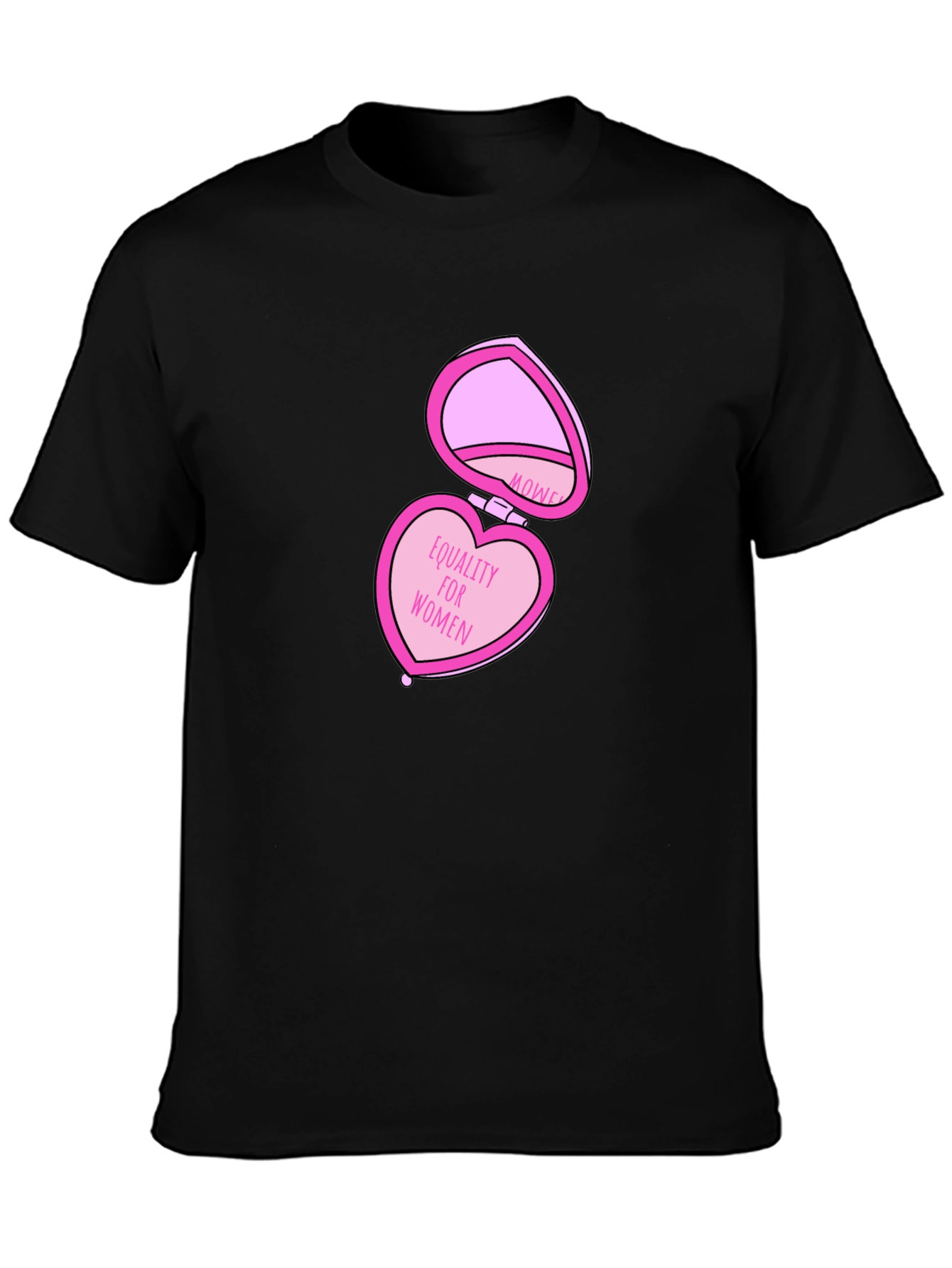 Equality For Women Heart-Shaped Locket T-Shirt