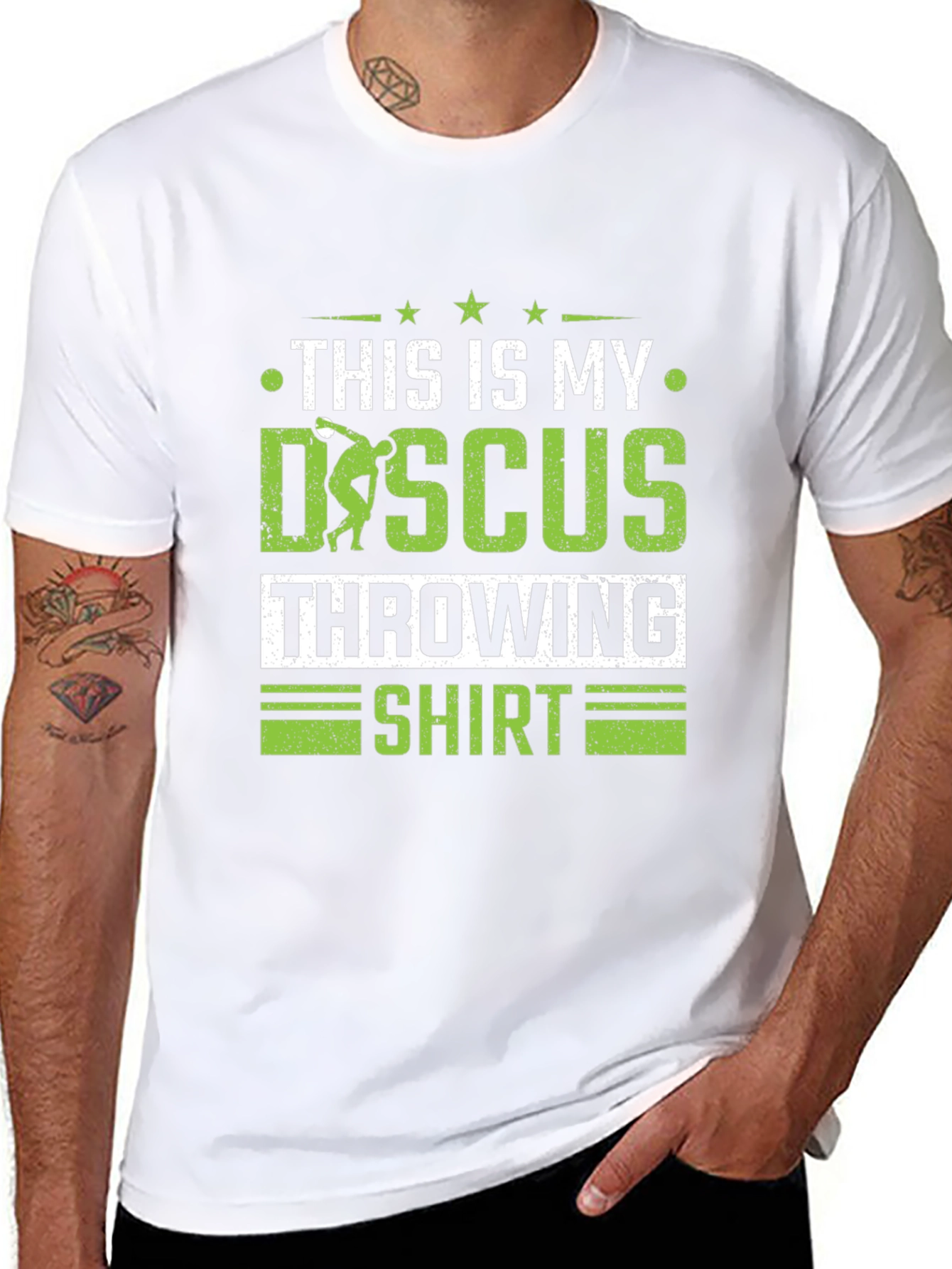 Discus Throwing Shirt - Sport Tee