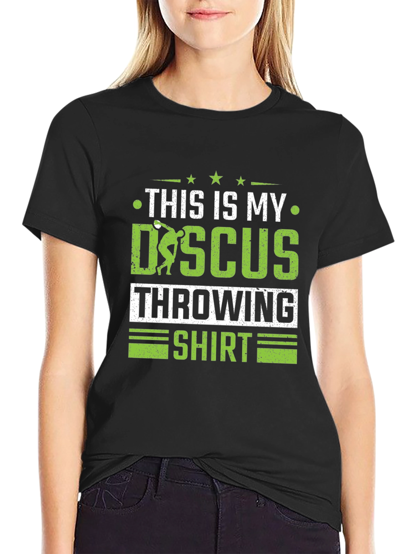 Discus Throwing Shirt - Sport Tee