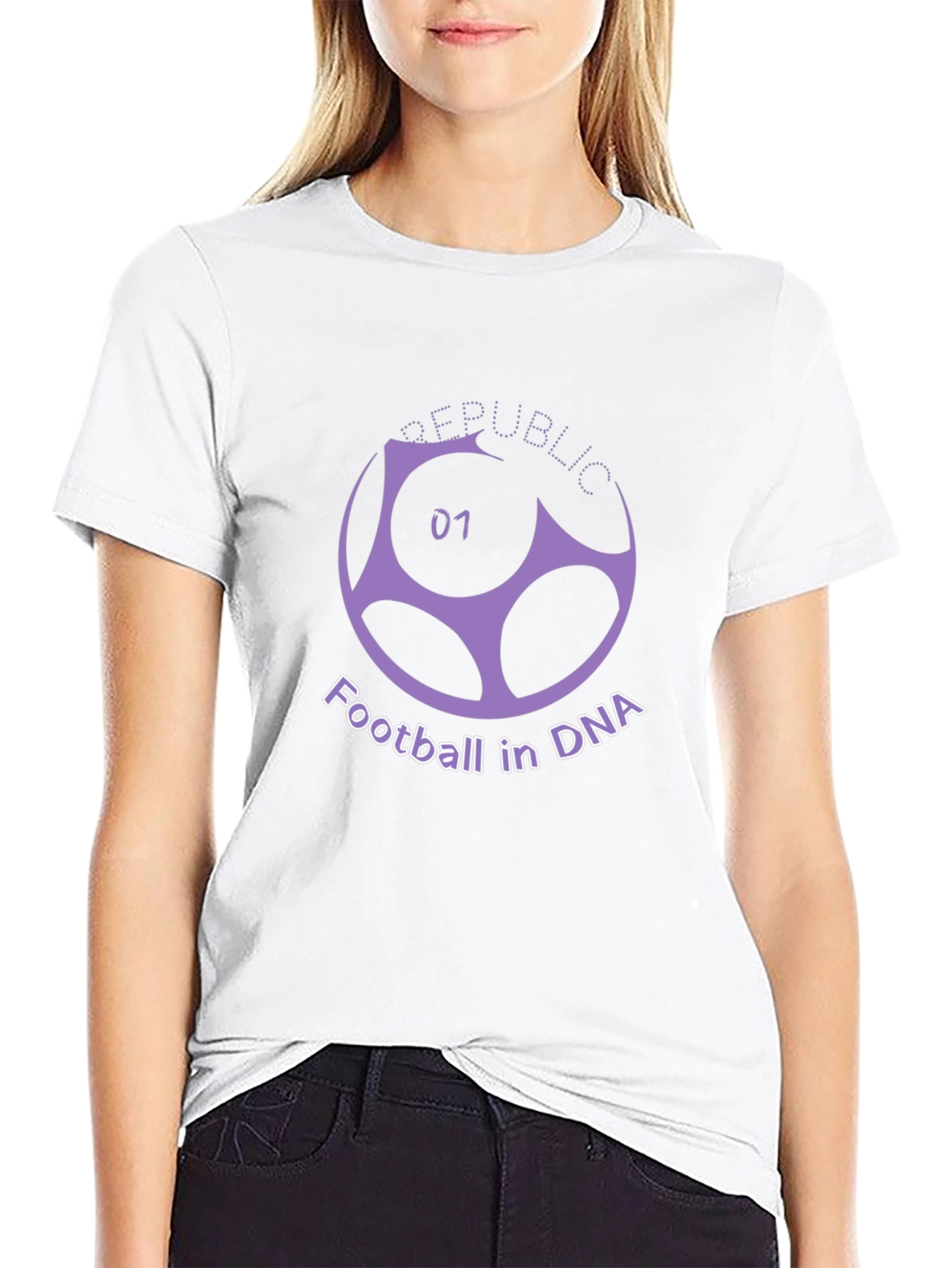 Republic Football in DNA Graphic Tee