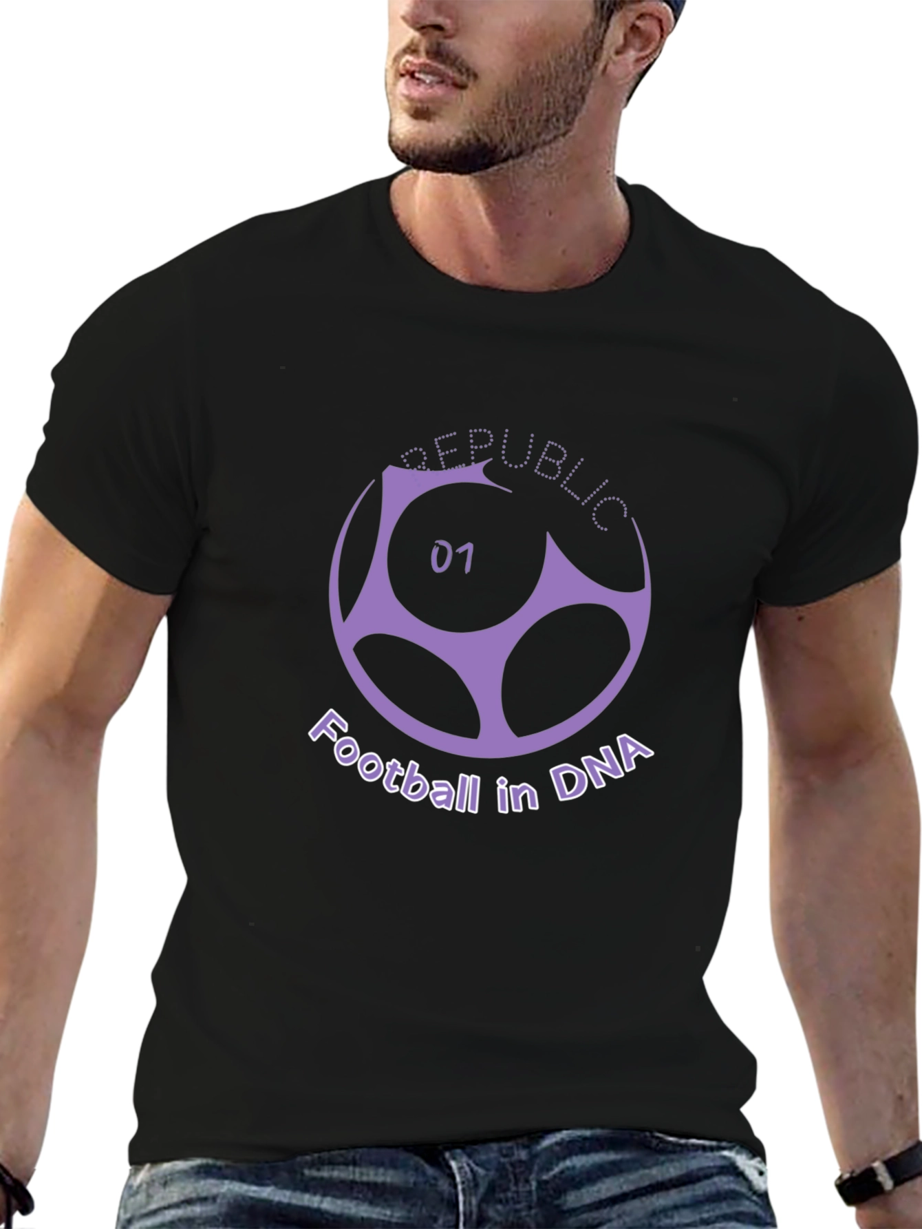 Republic Football in DNA Graphic Tee