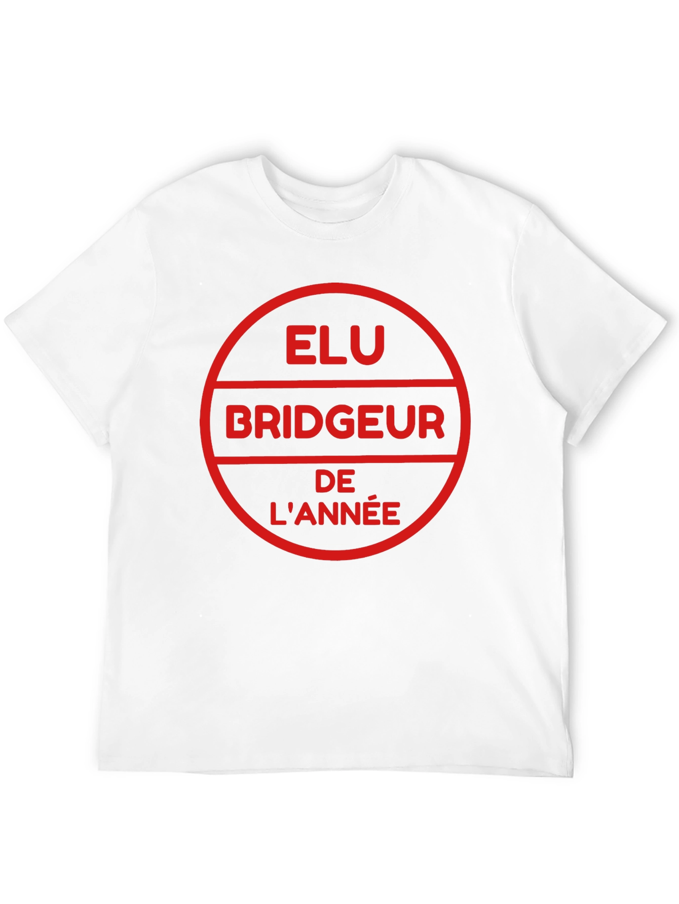 Elu Bridgeur Tee - Years Best Bridge Player