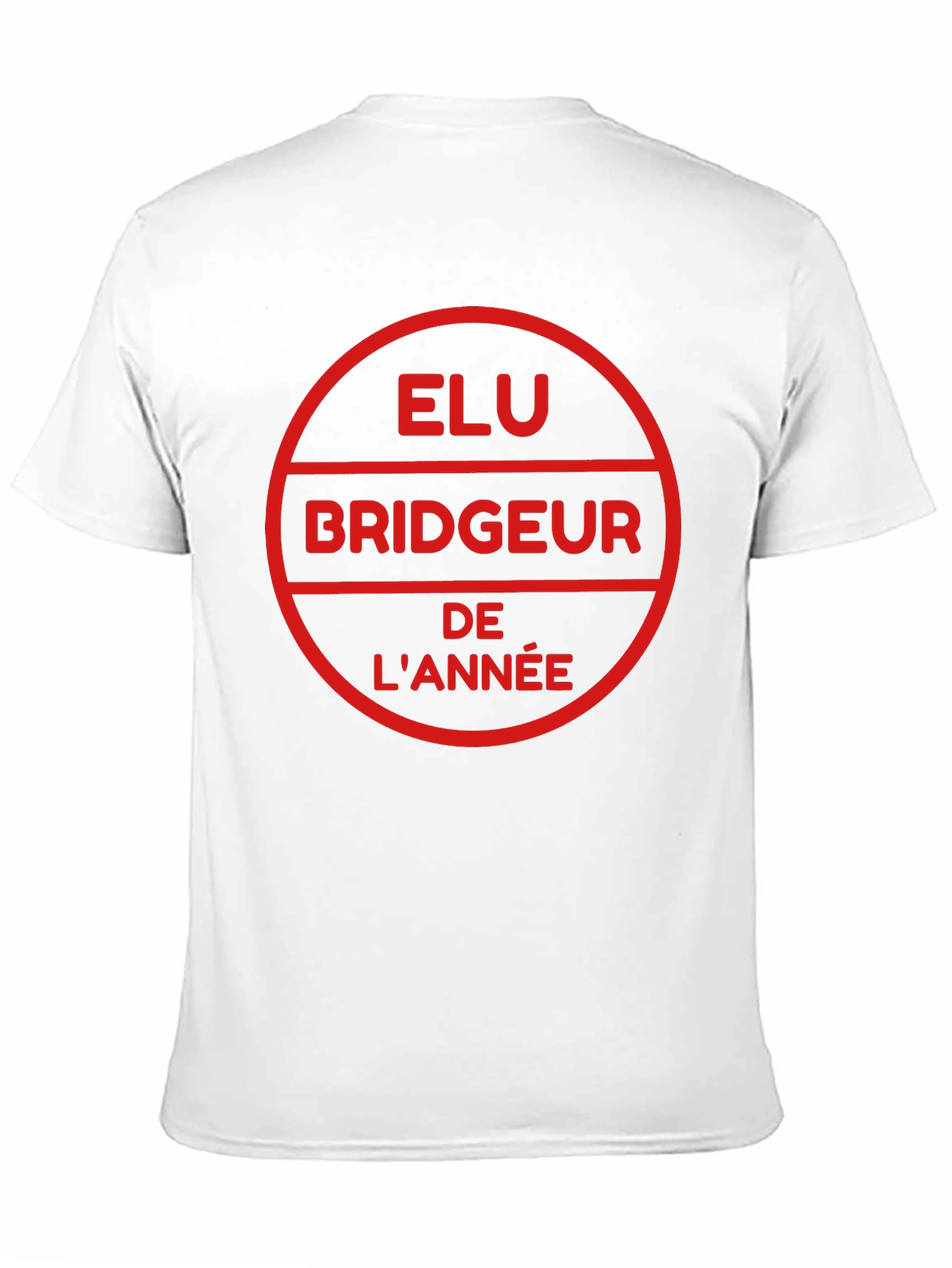 Elu Bridgeur Tee - Years Best Bridge Player