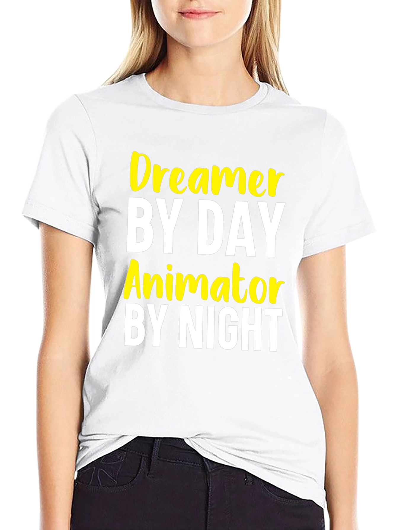 Dreamer by Day Animator by Night Graphic Tee