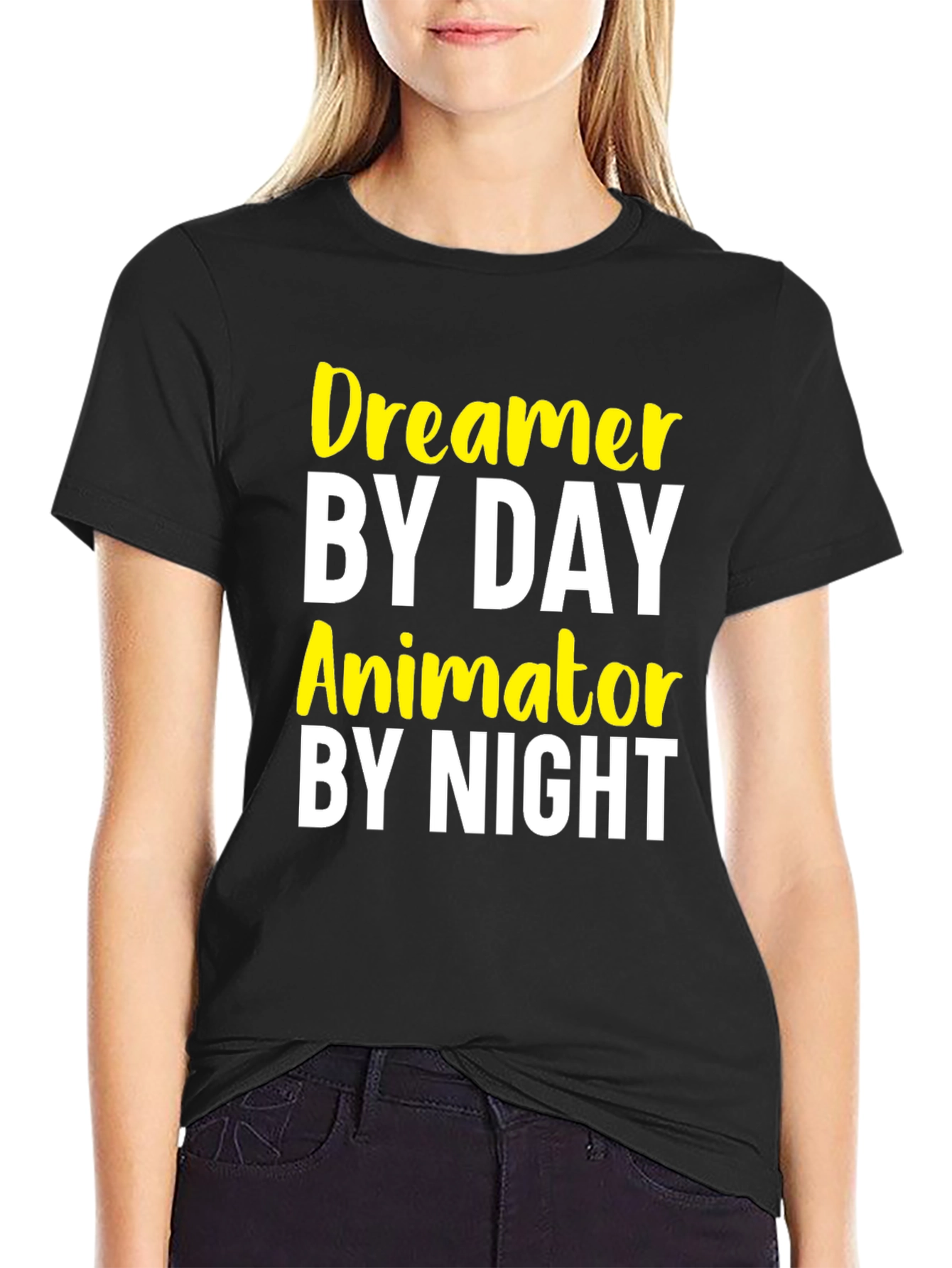 Dreamer by Day Animator by Night Graphic Tee
