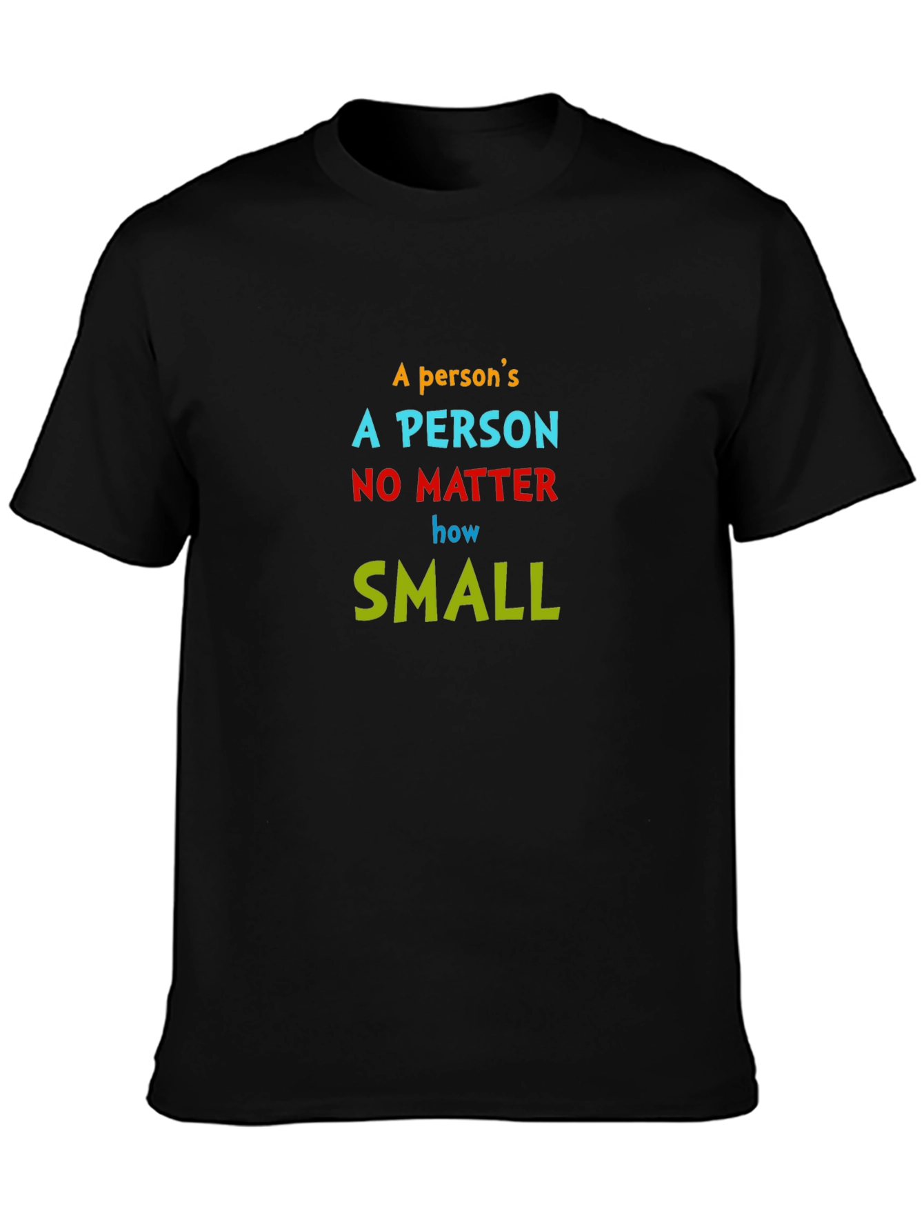 Inspirational Quote T-Shirt - A Persons a Person