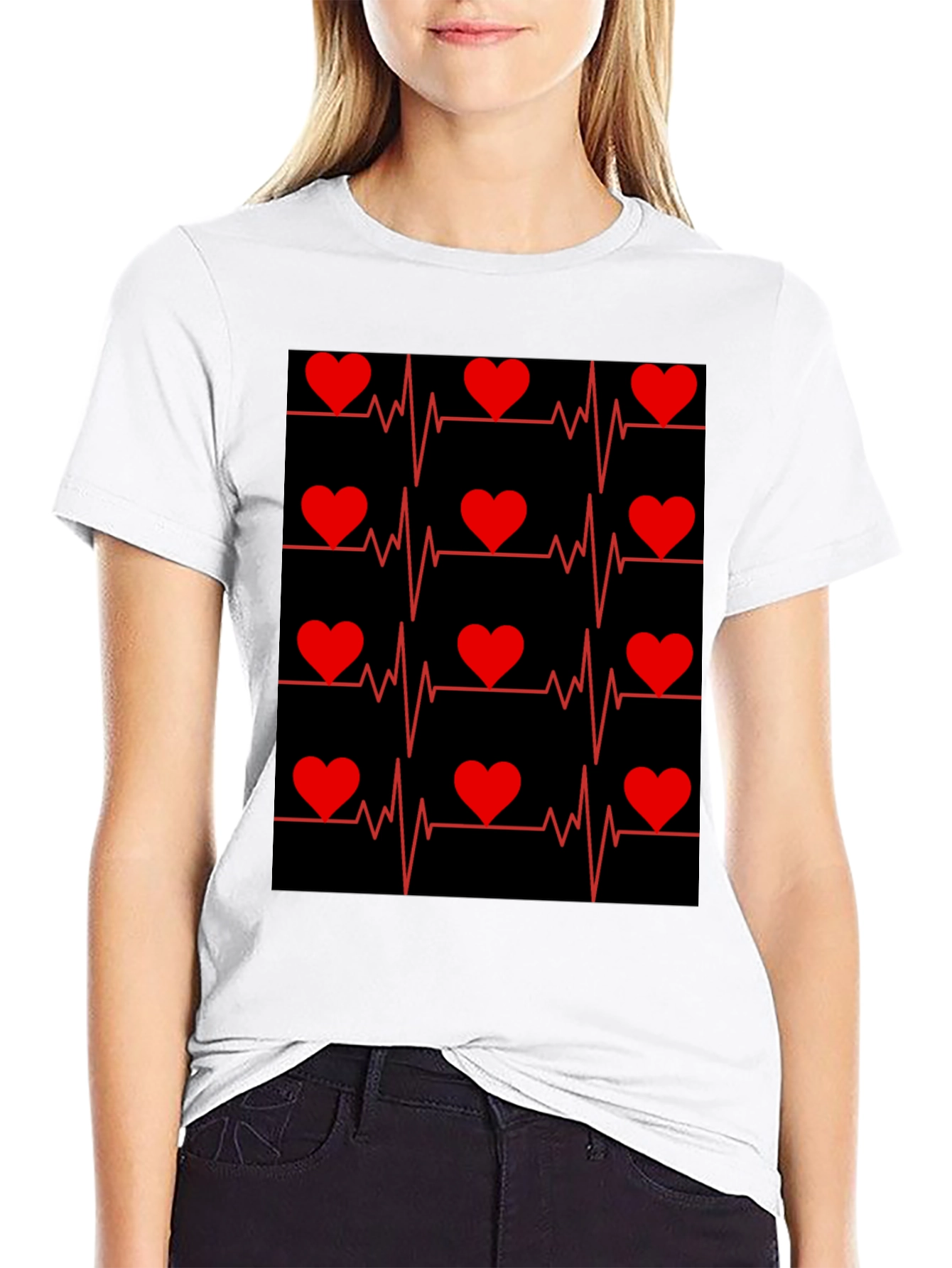 Heartbeat Love T-Shirt - Express Your Passion