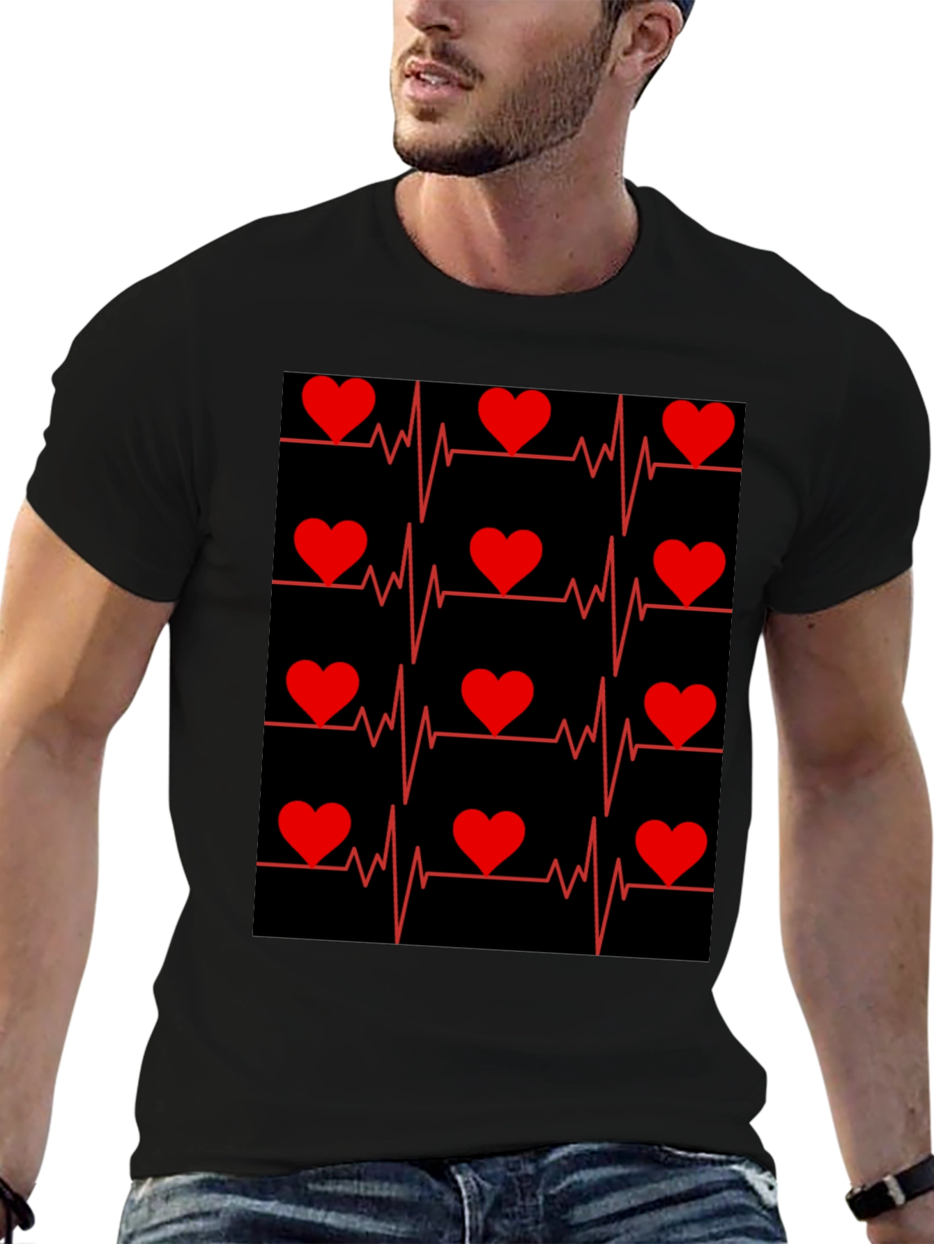 Heartbeat Love T-Shirt - Express Your Passion