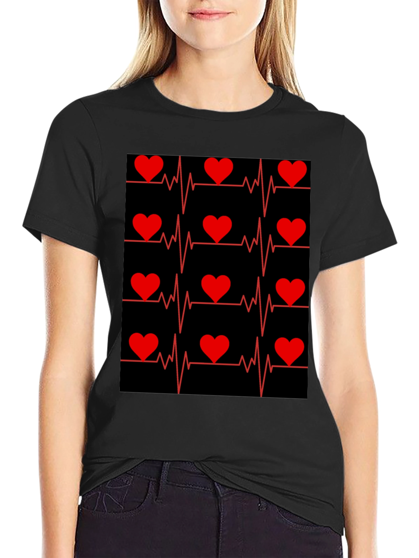 Heartbeat Love T-Shirt - Express Your Passion
