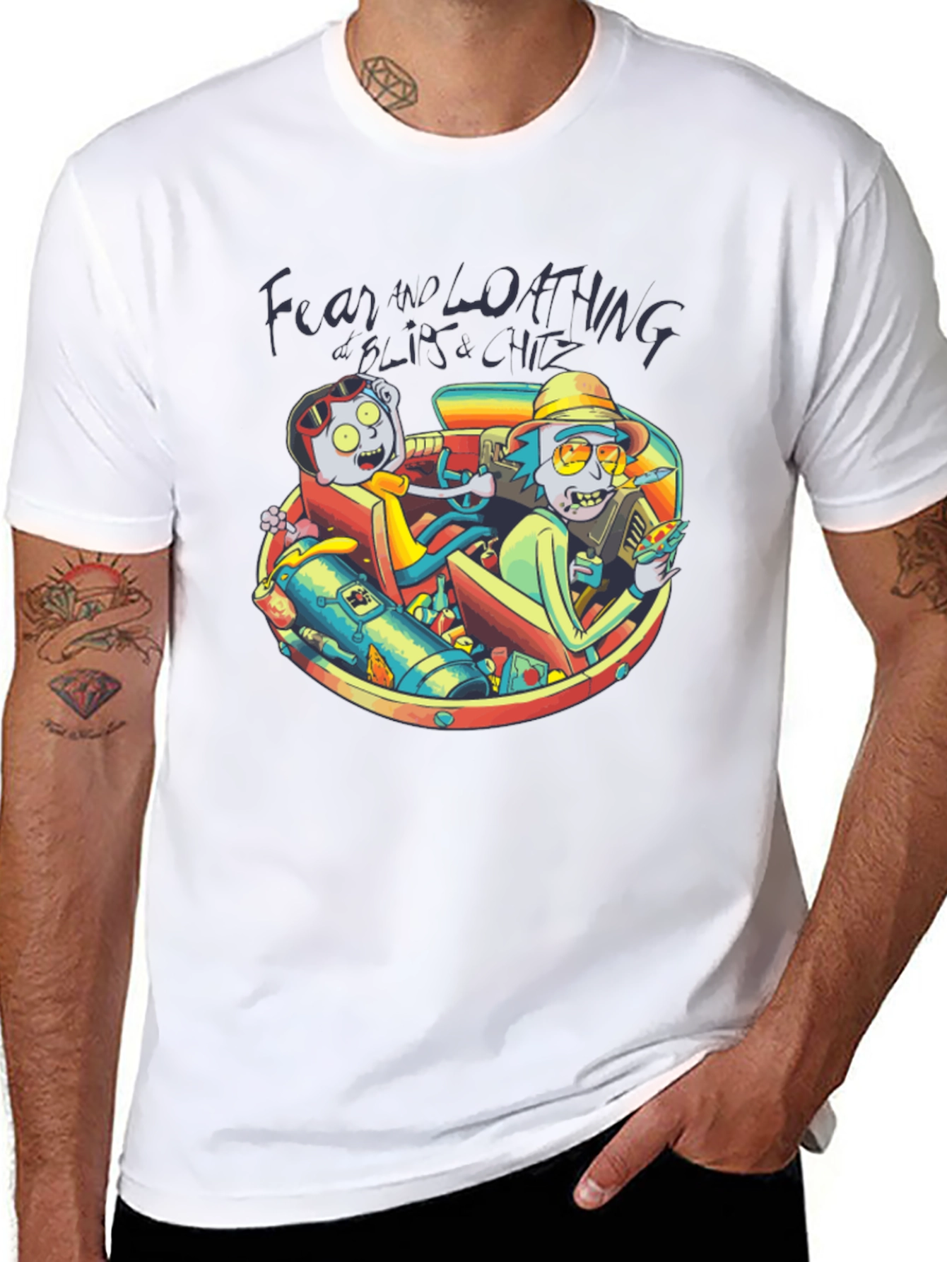 Fear and Loathing Rick and Morty T-Shirt
