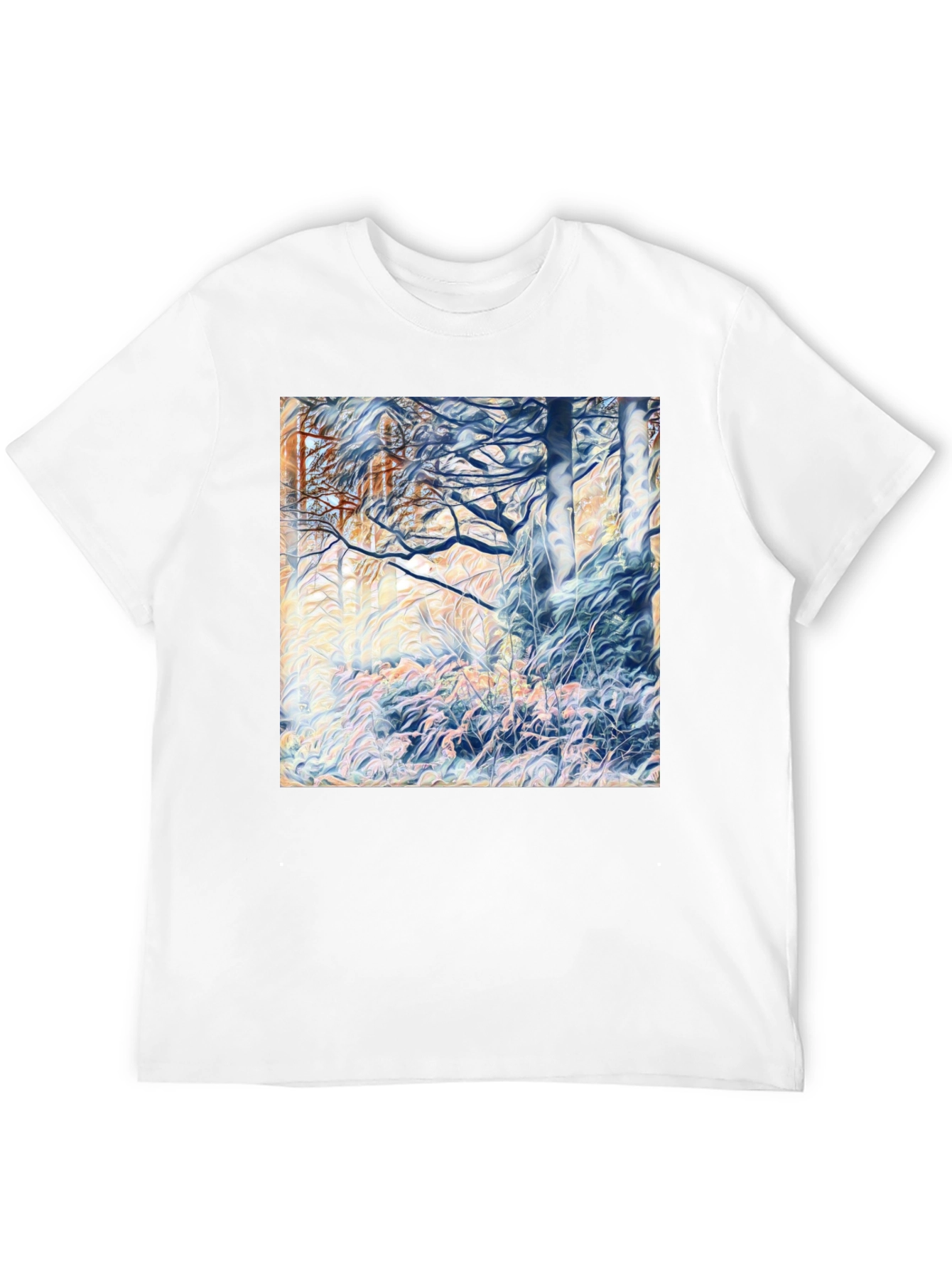 Abstract Forest Graphic T-Shirt