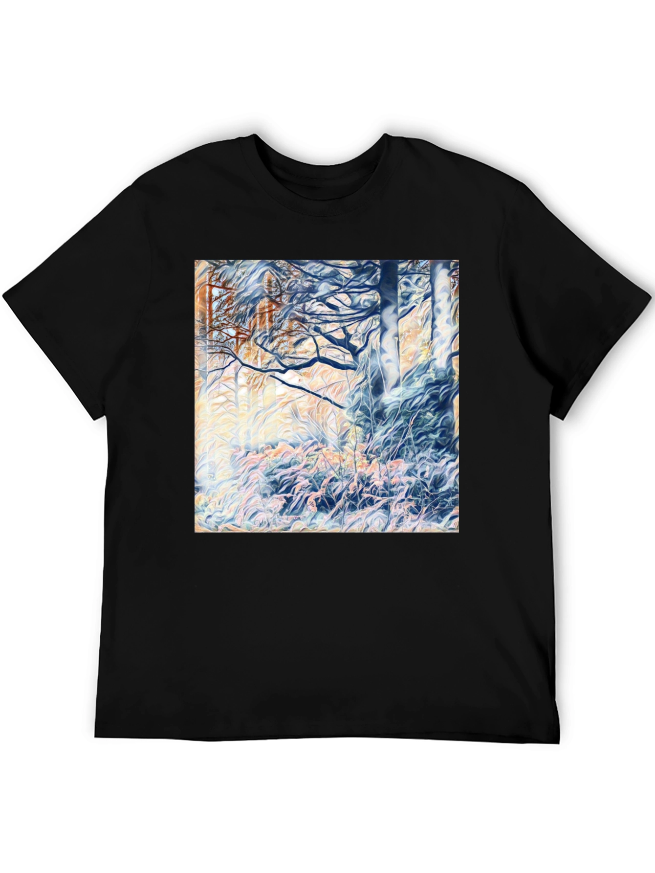 Abstract Forest Graphic T-Shirt
