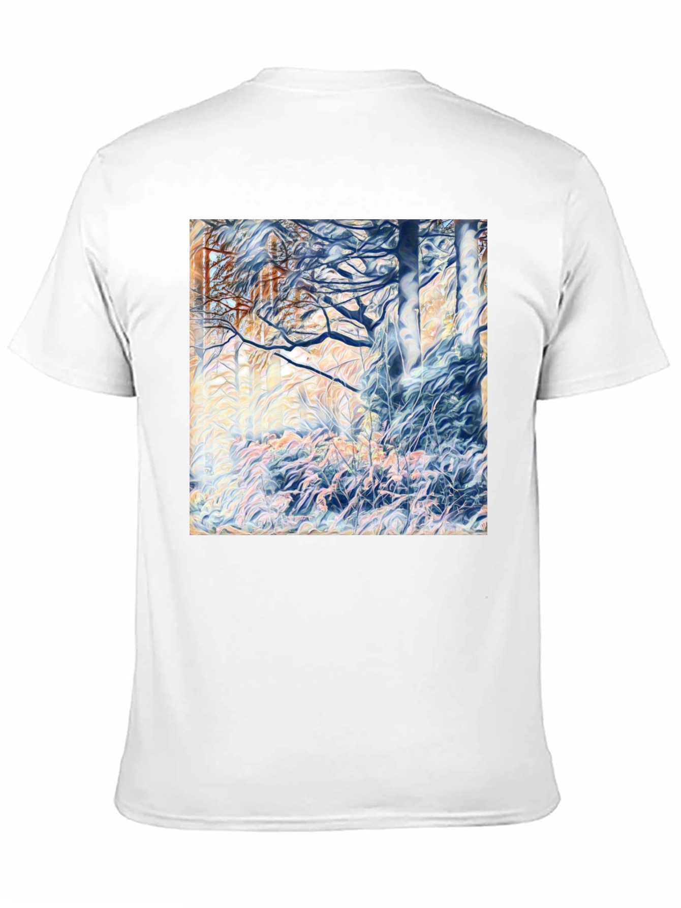Abstract Forest Graphic T-Shirt