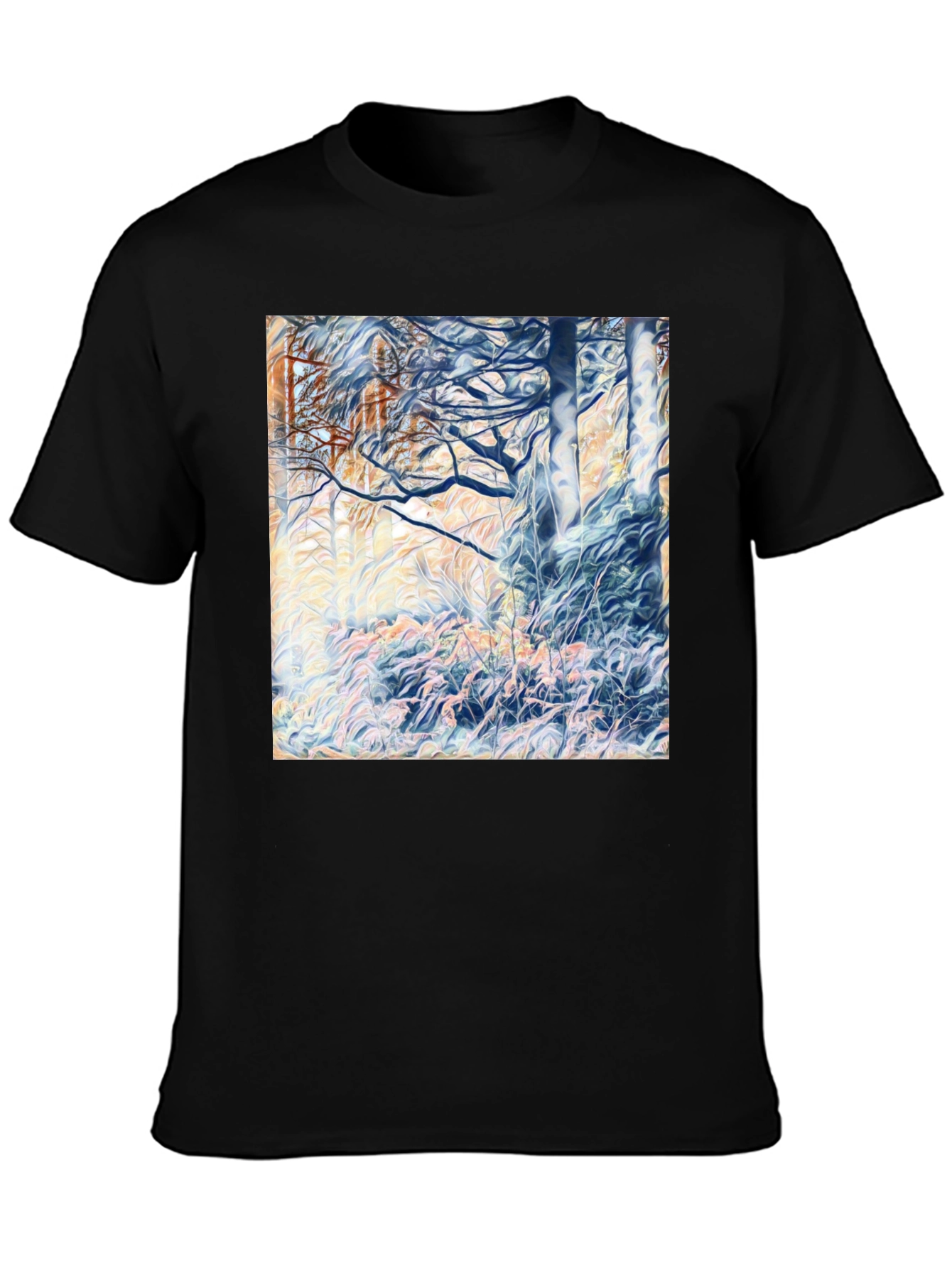 Abstract Forest Graphic T-Shirt