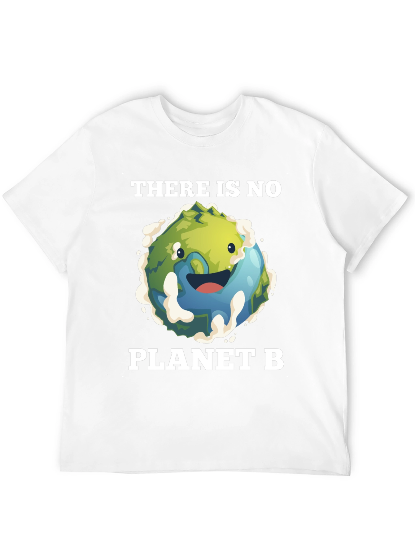 No Planet B Earth Graphic Tee - Black