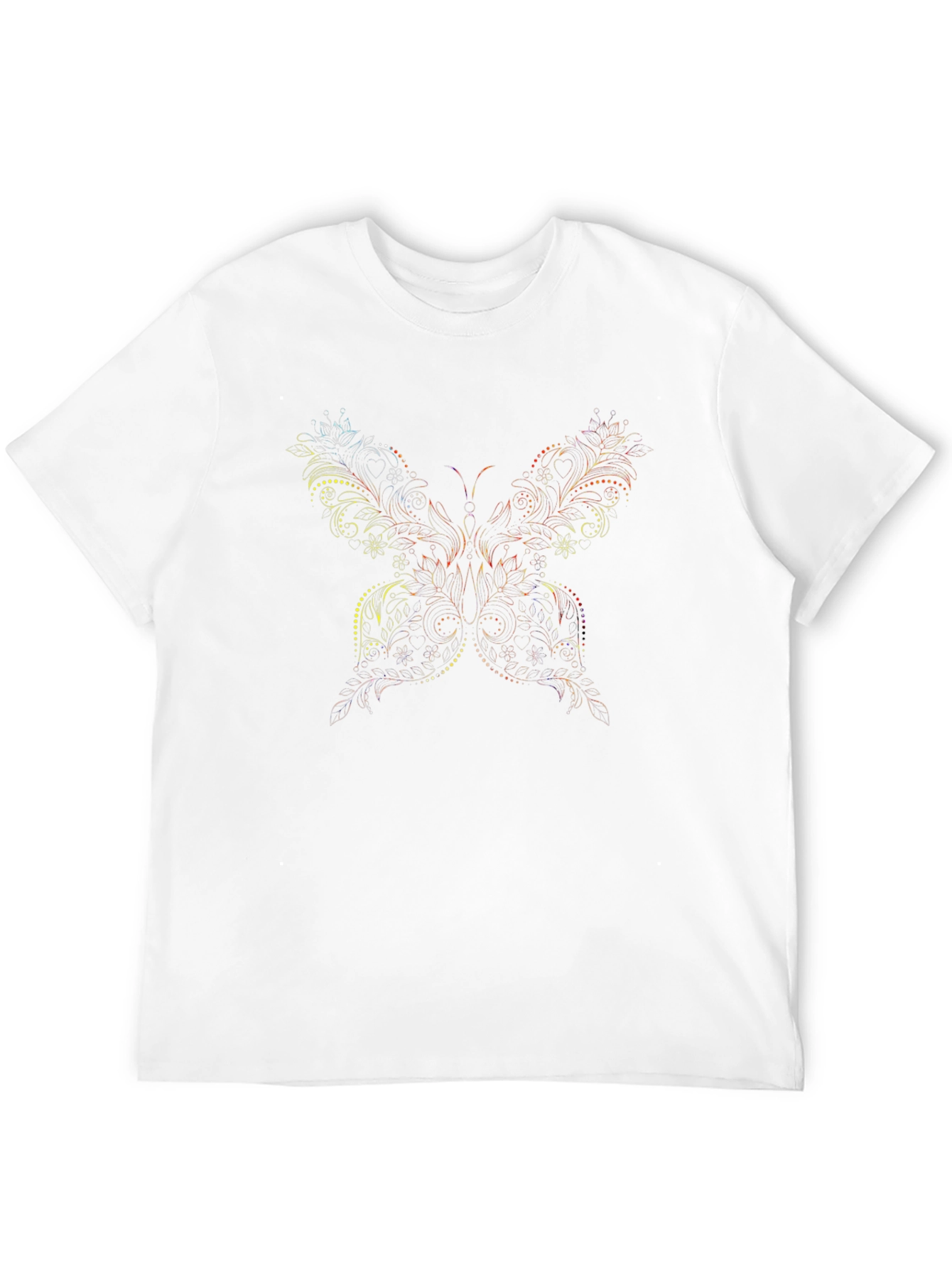 Butterfly Graphic Black T-Shirt