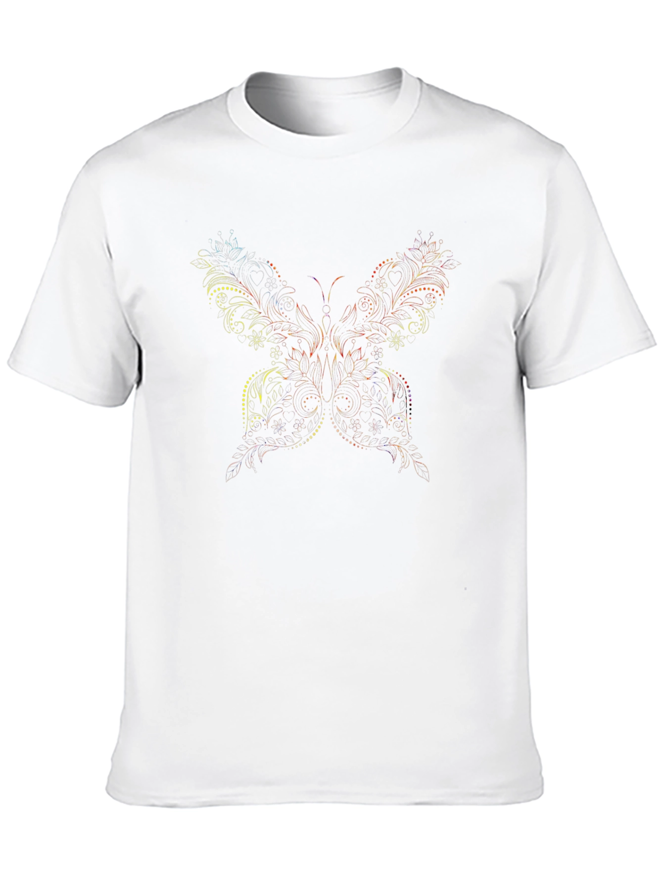 Butterfly Graphic Black T-Shirt