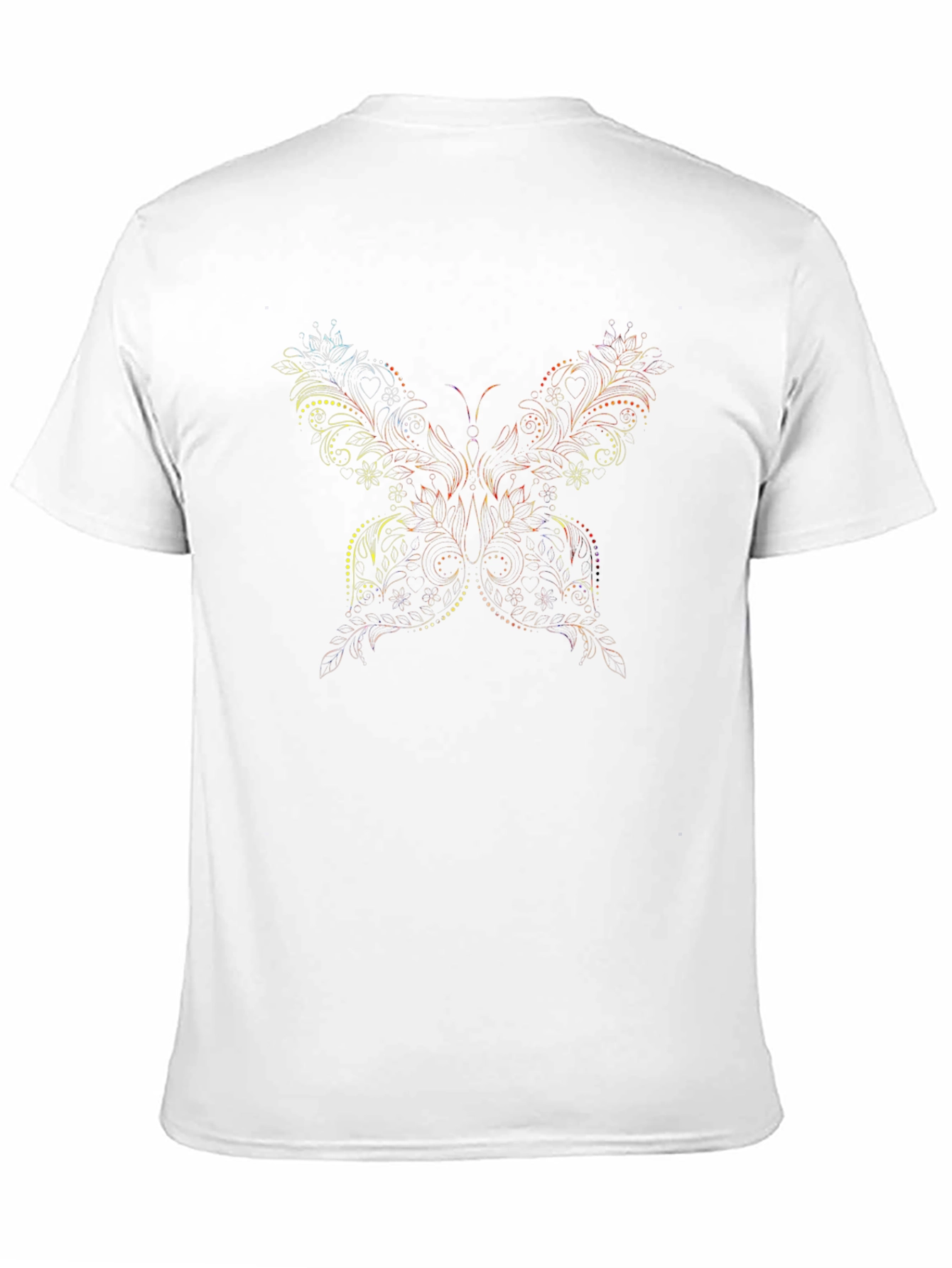 Butterfly Graphic Black T-Shirt