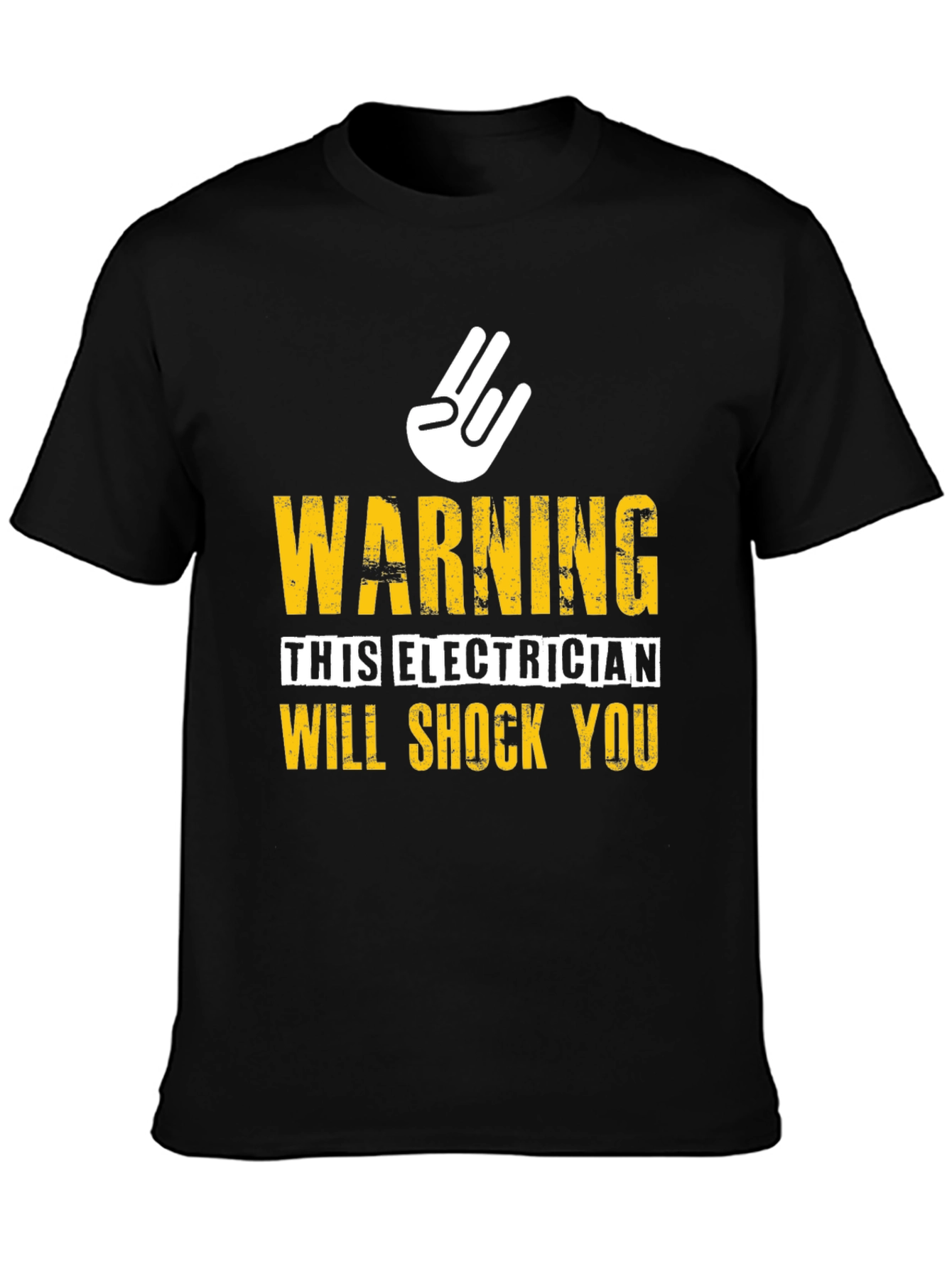 Electrician Warning Graphic Tee