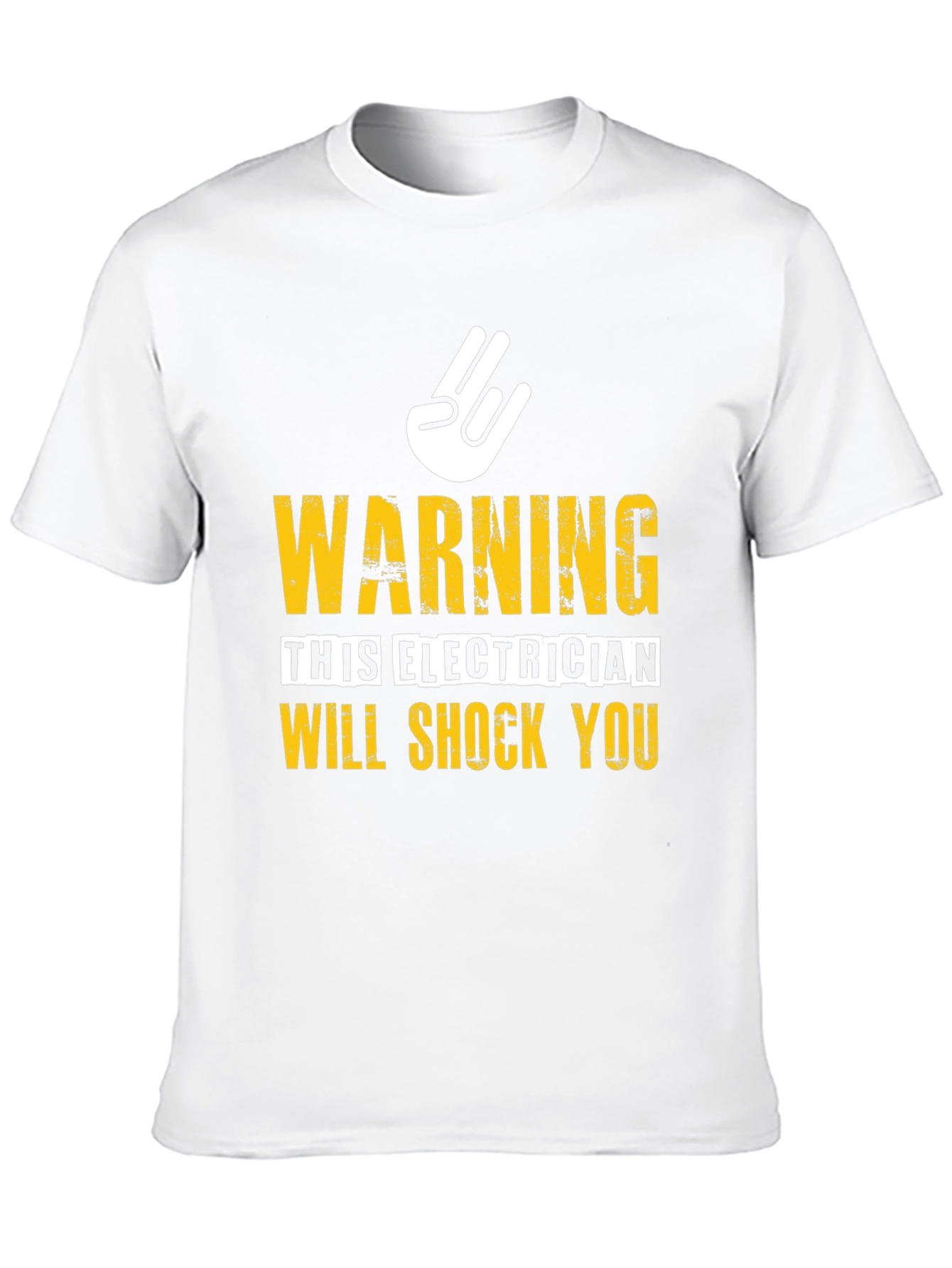 Electrician Warning Graphic Tee