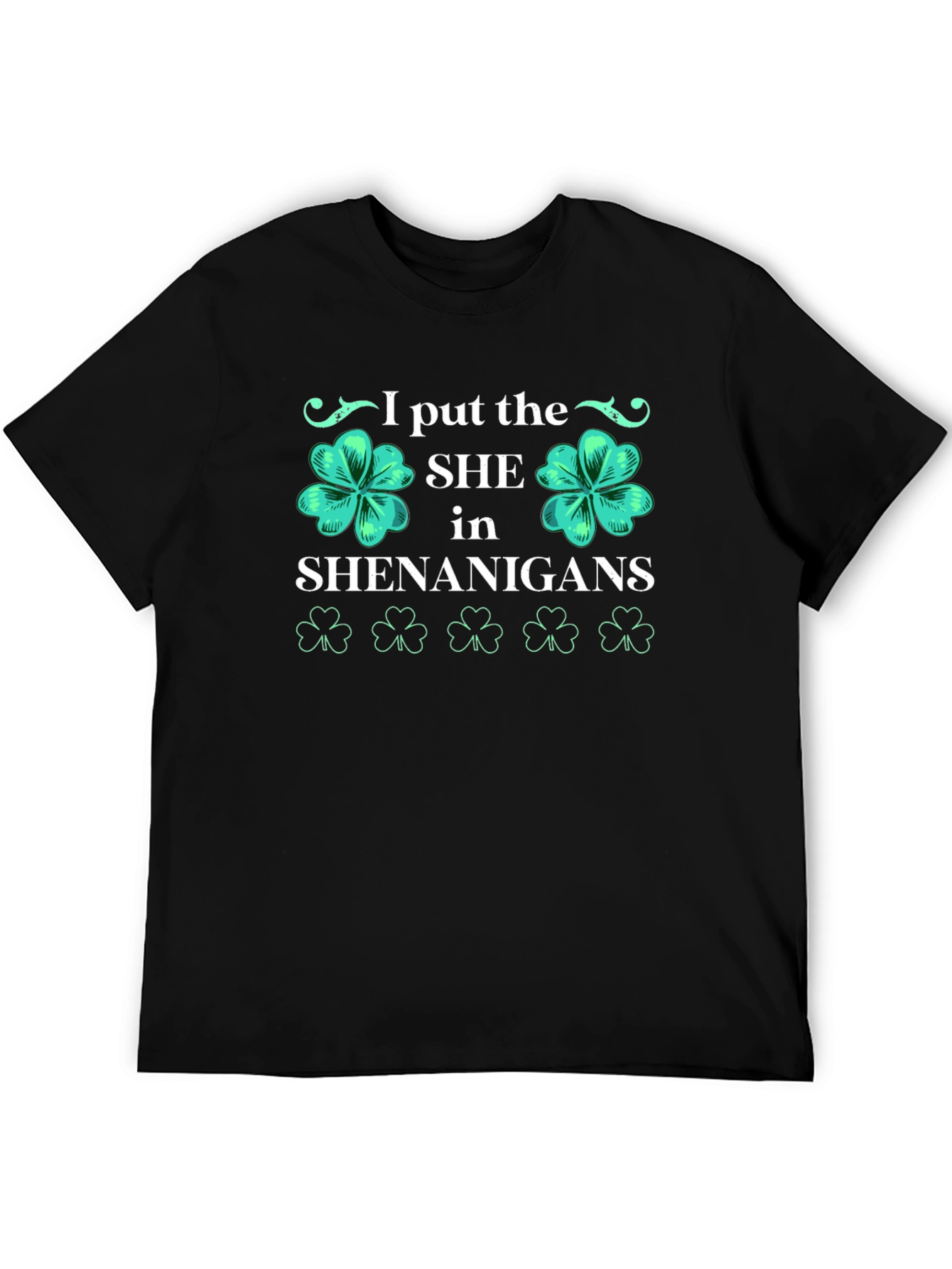 Shenanigans Shamrock Graphic Tee