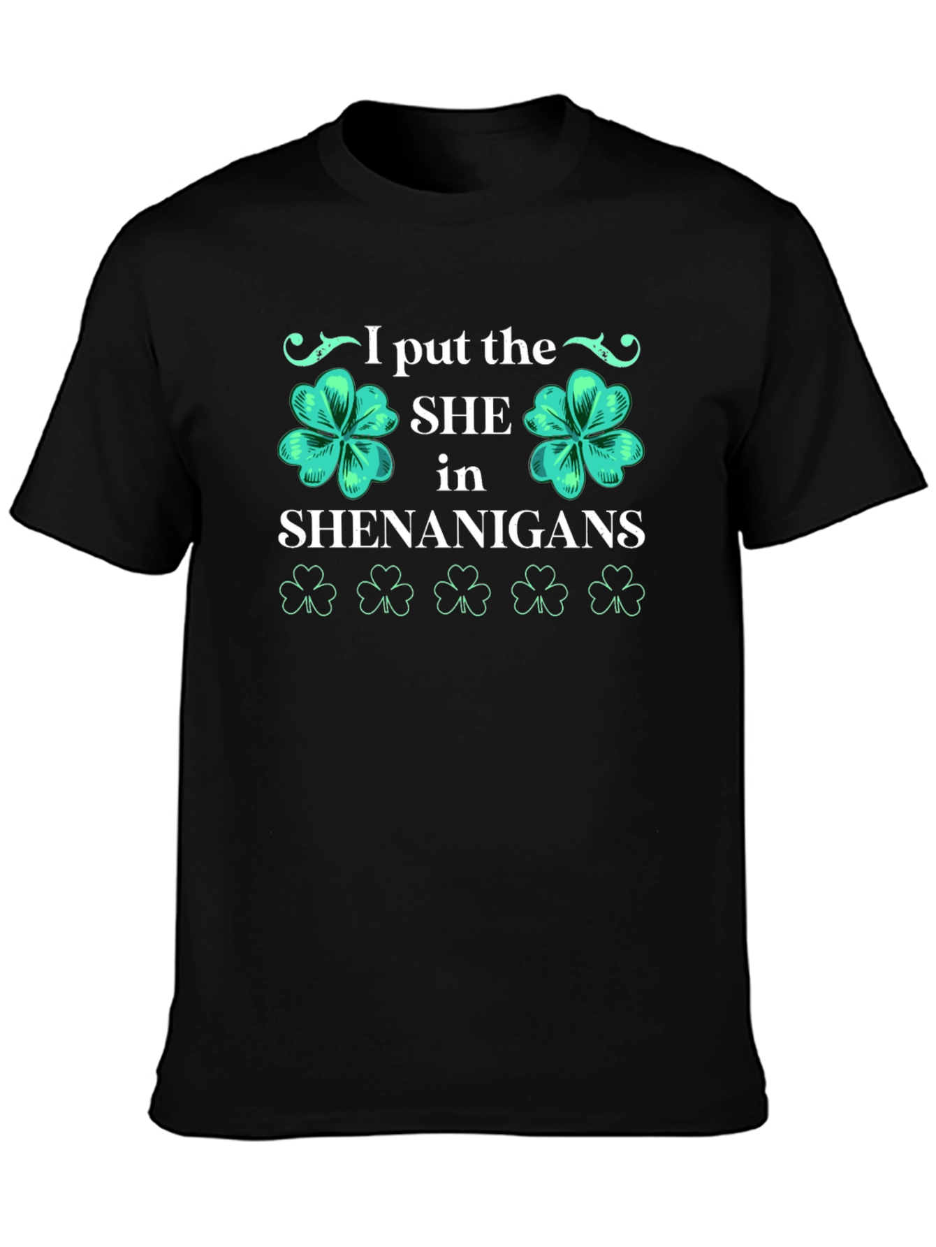 Shenanigans Shamrock Graphic Tee
