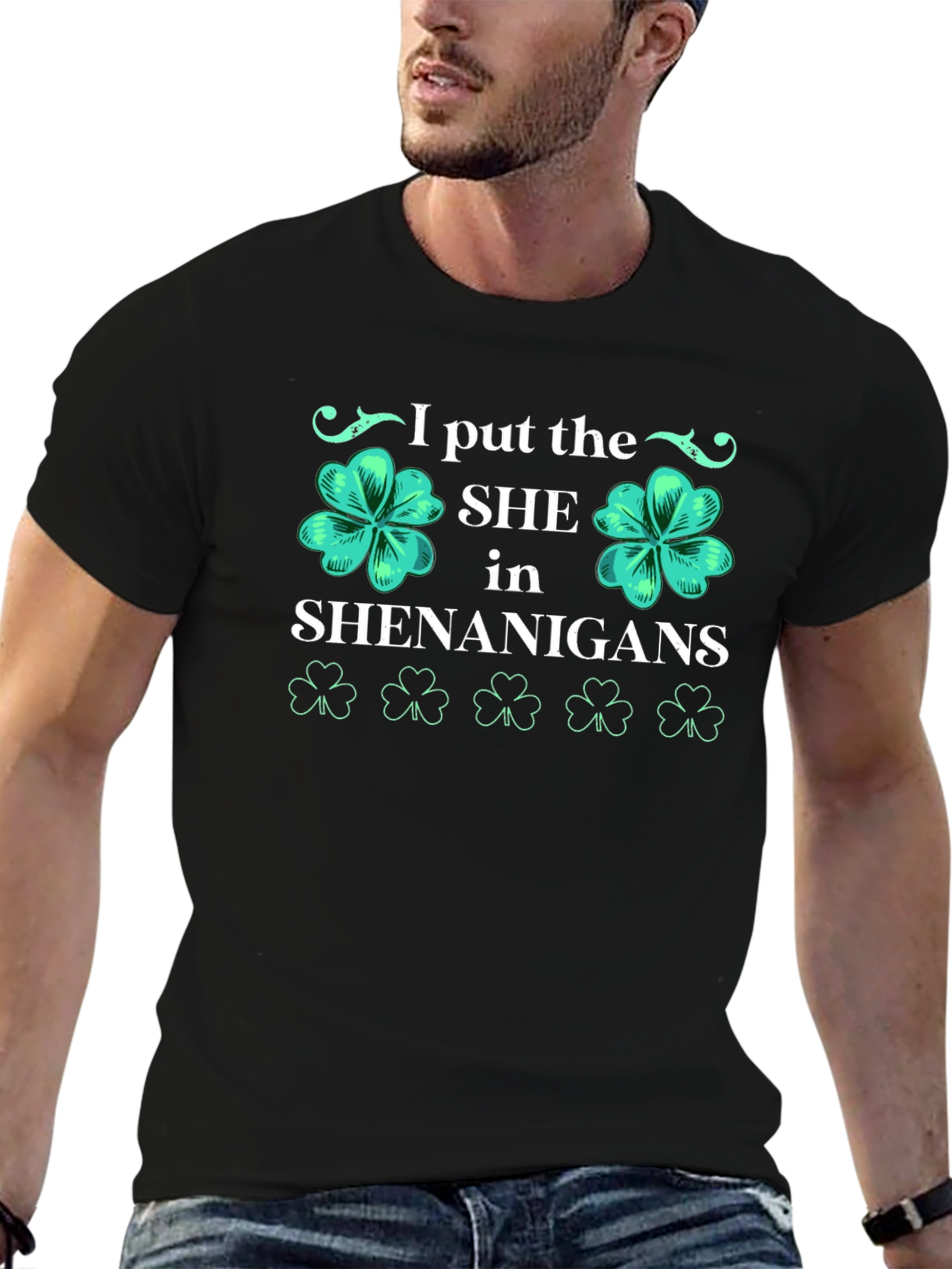 Shenanigans Shamrock Graphic Tee